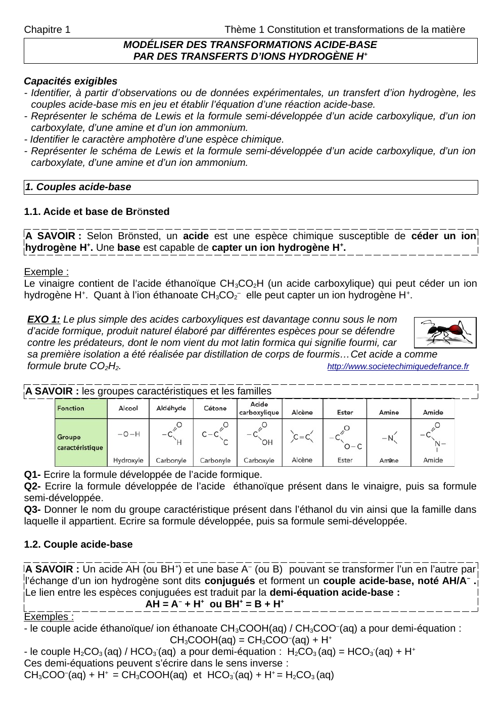 Prévisualisation du document Transormation Acide-Base