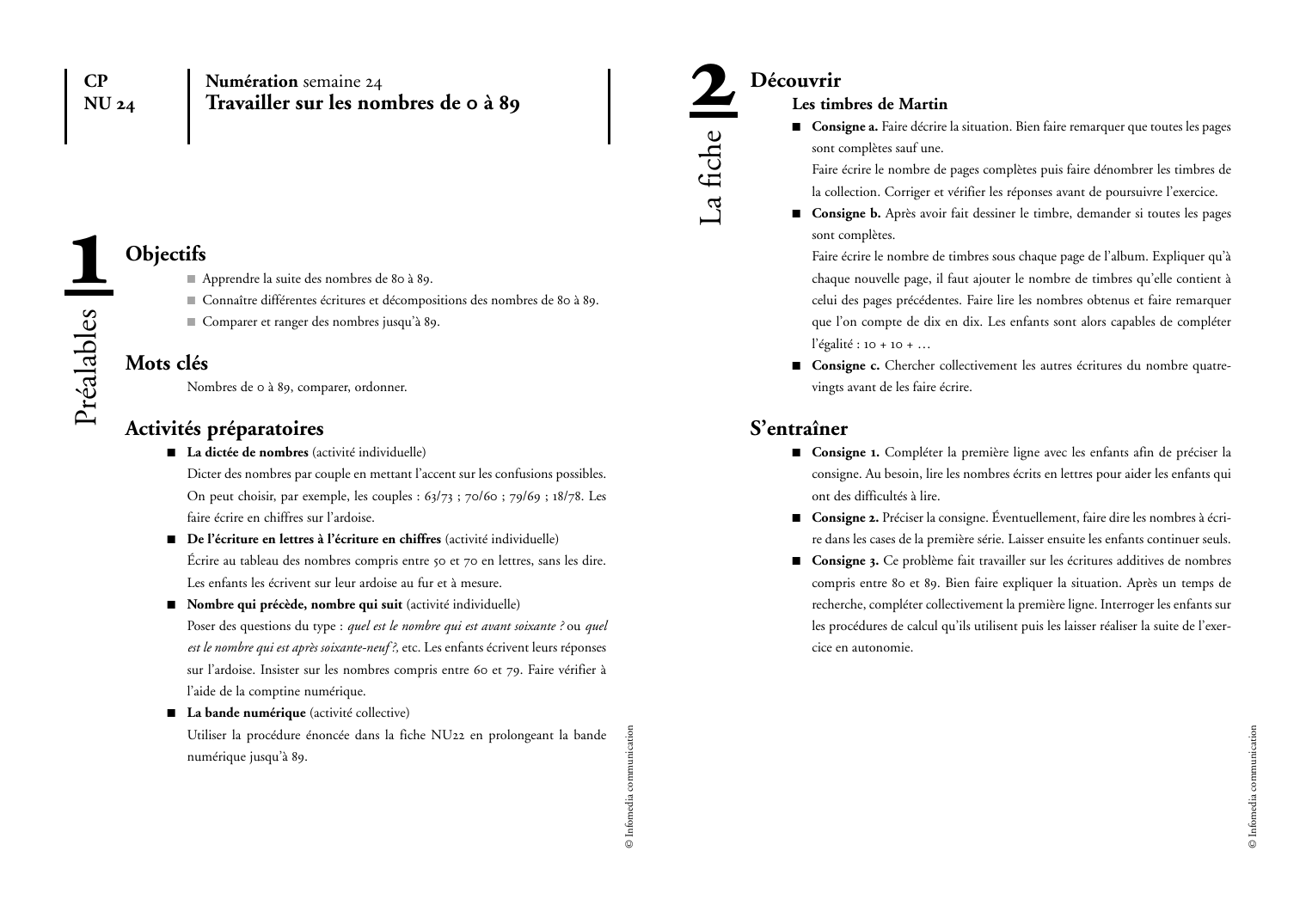 Prévisualisation du document Travailler sur les nombres de 0 à 89DécouvrirLes timbres de Martino Consigne a.