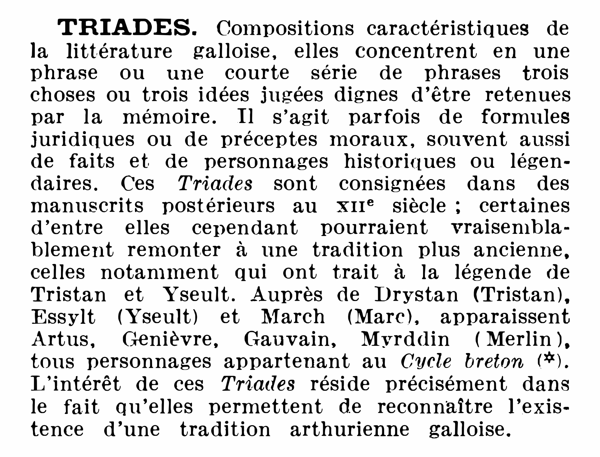 Prévisualisation du document TRIADES.