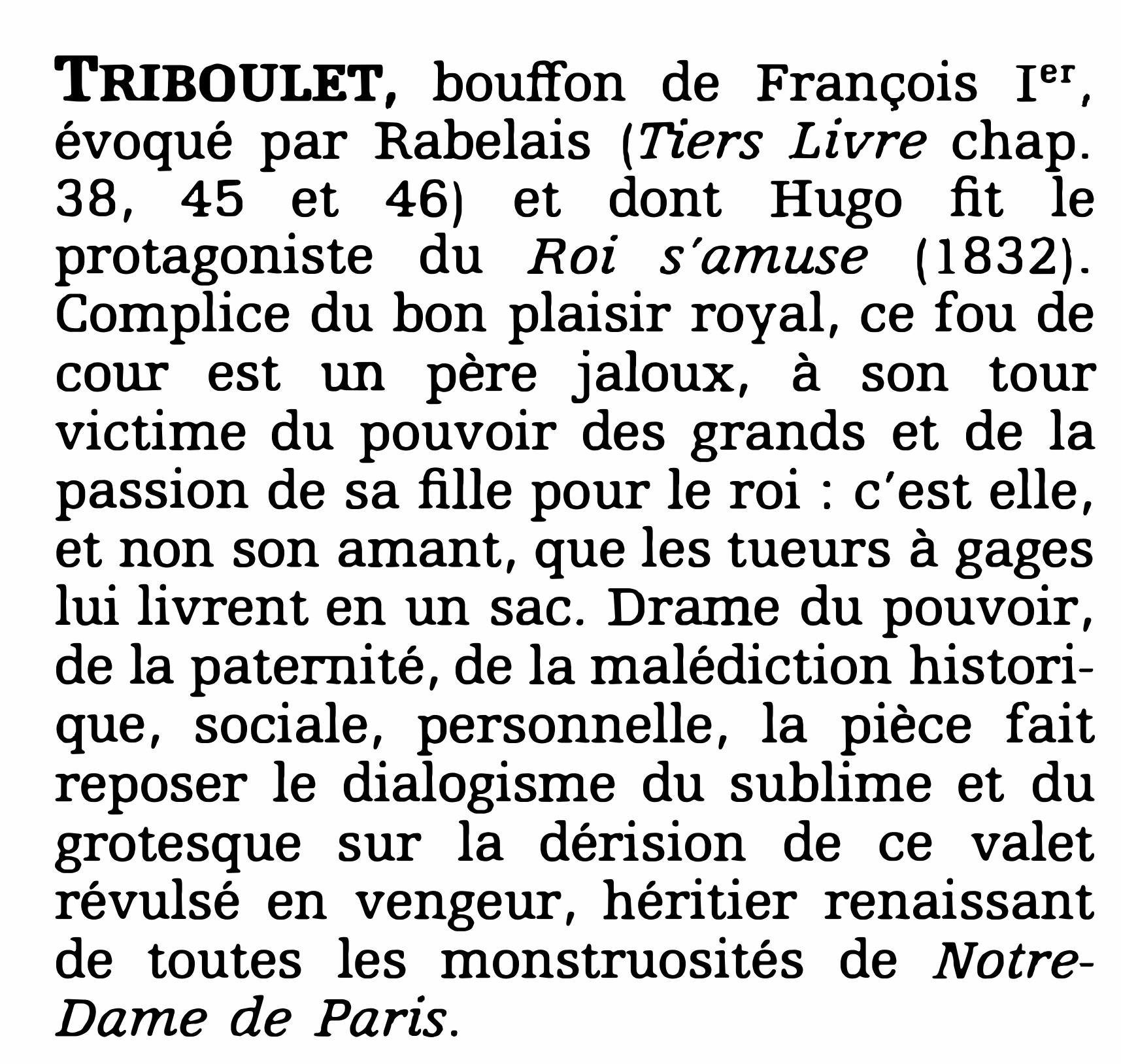 Prévisualisation du document TRIBOULET