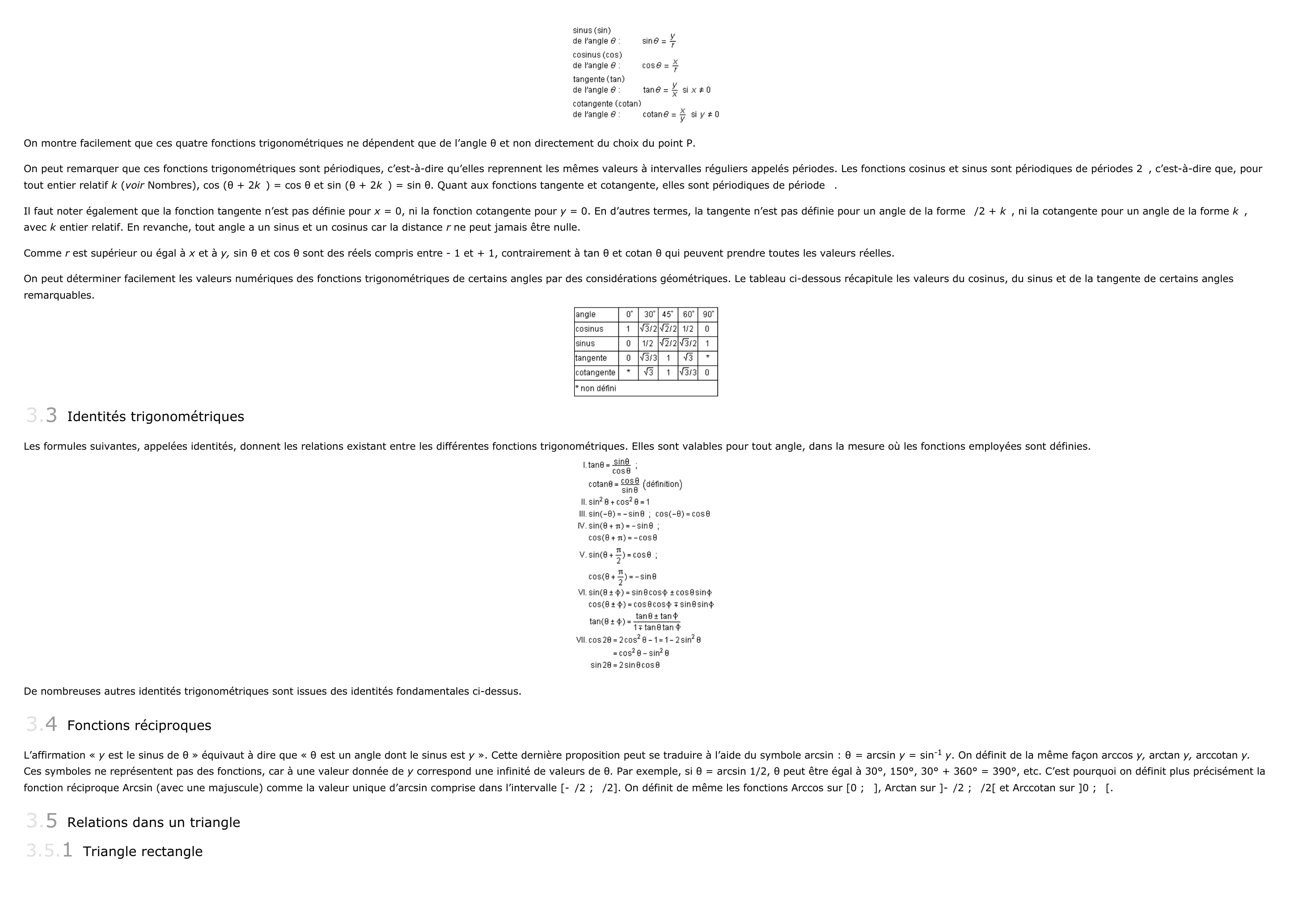 Prévisualisation du document trigonométrie - mathématiques.