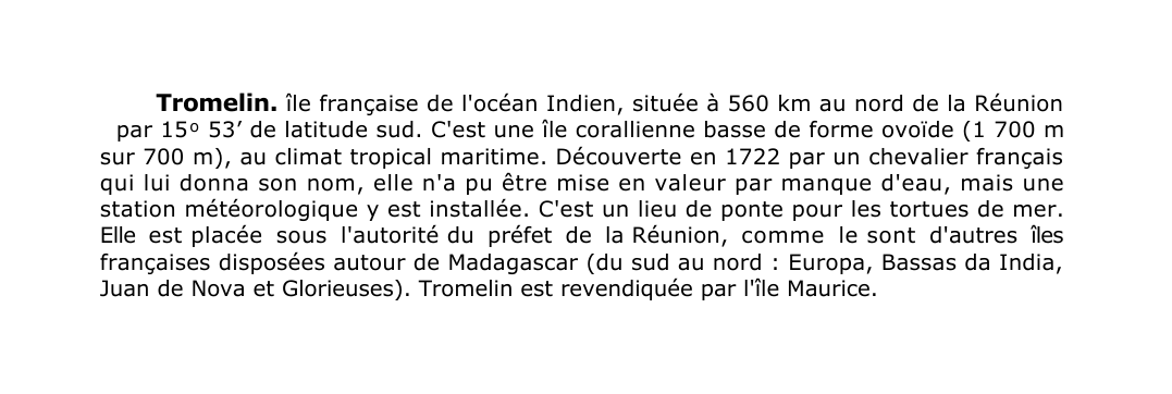 Prévisualisation du document Tromelin.