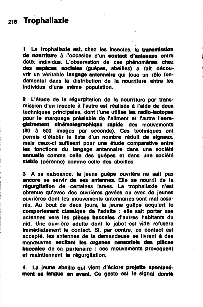 Prévisualisation du document Trophallaxie