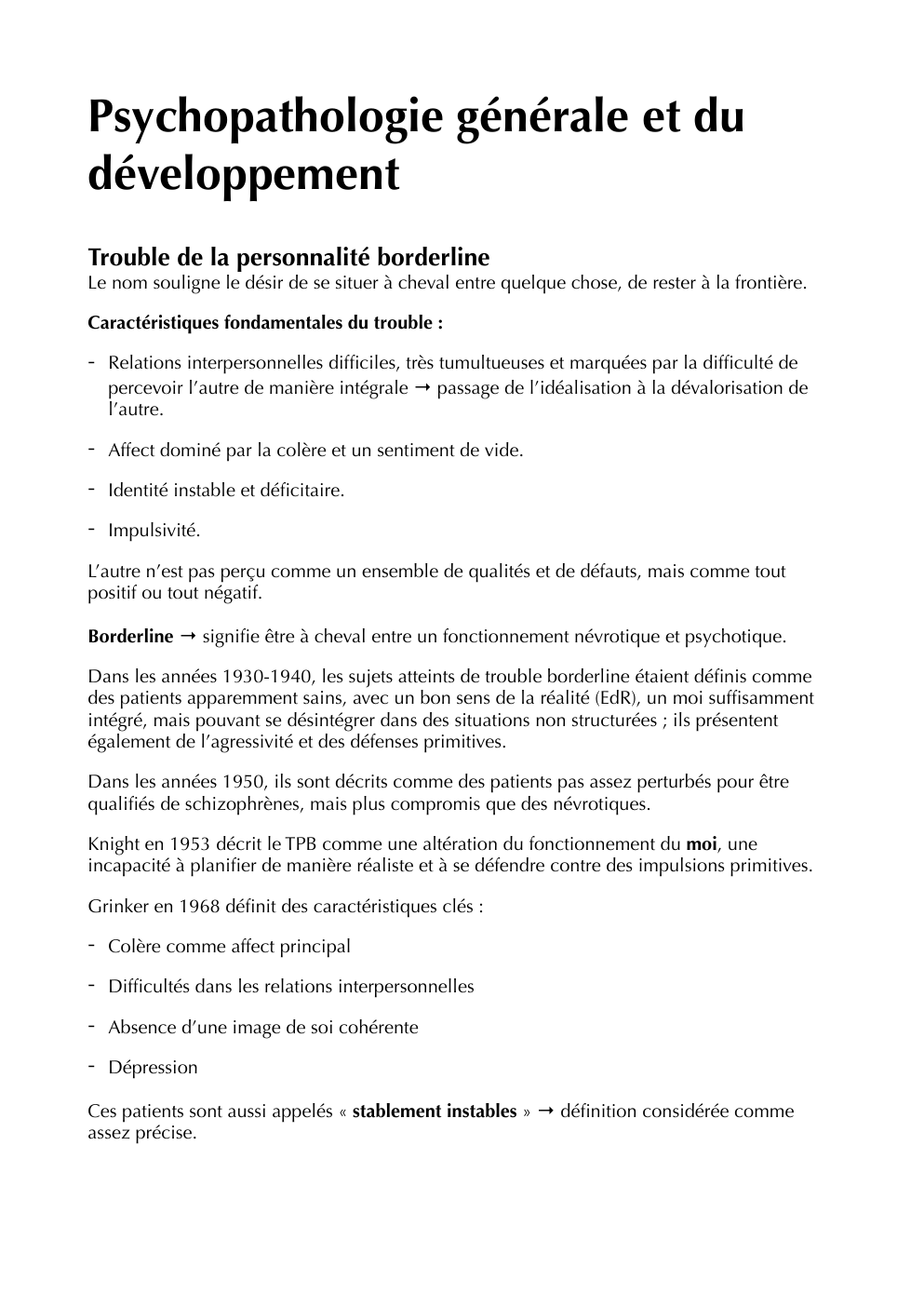Prévisualisation du document Trouble de la personnalité borderline