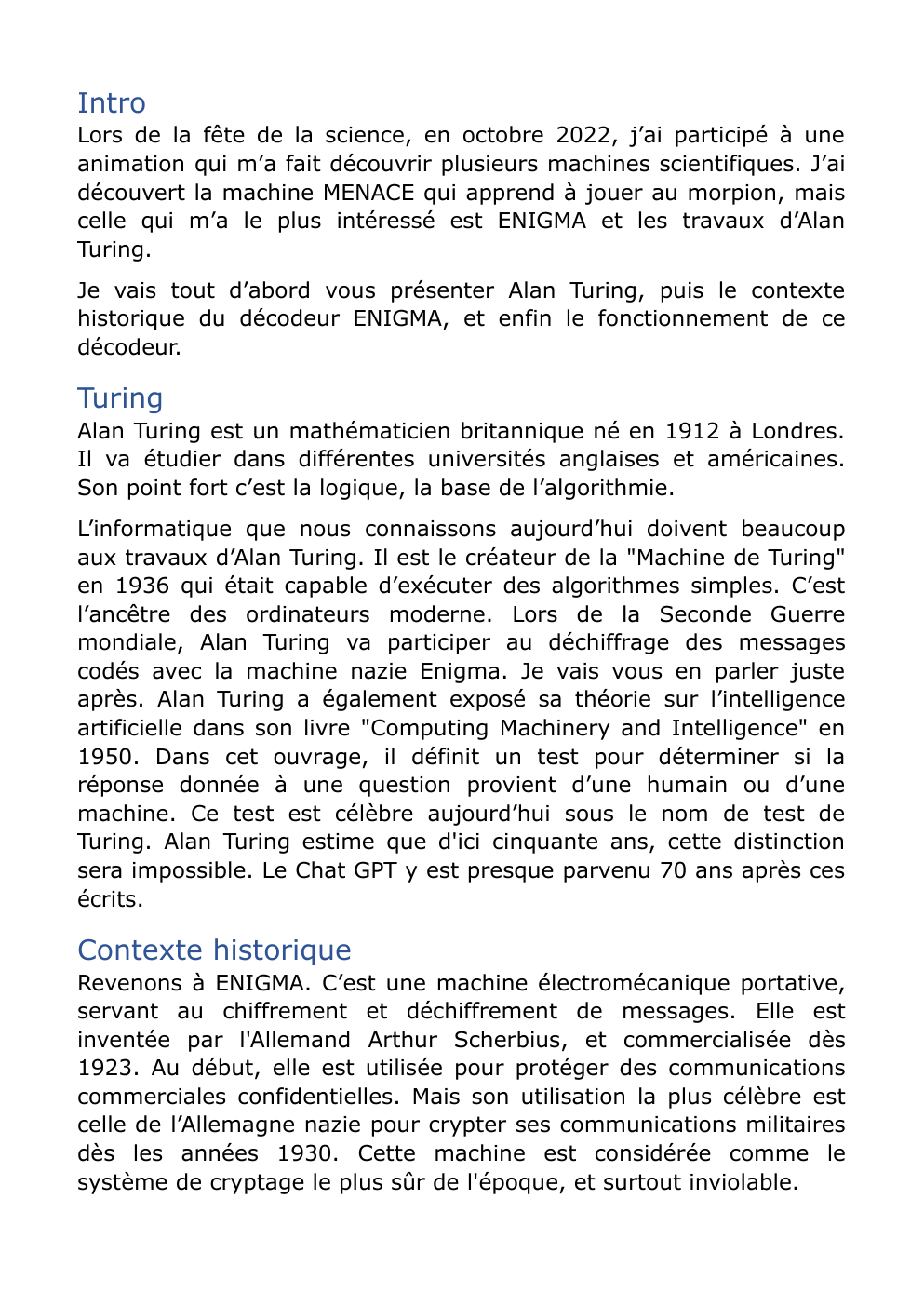 Prévisualisation du document Turing