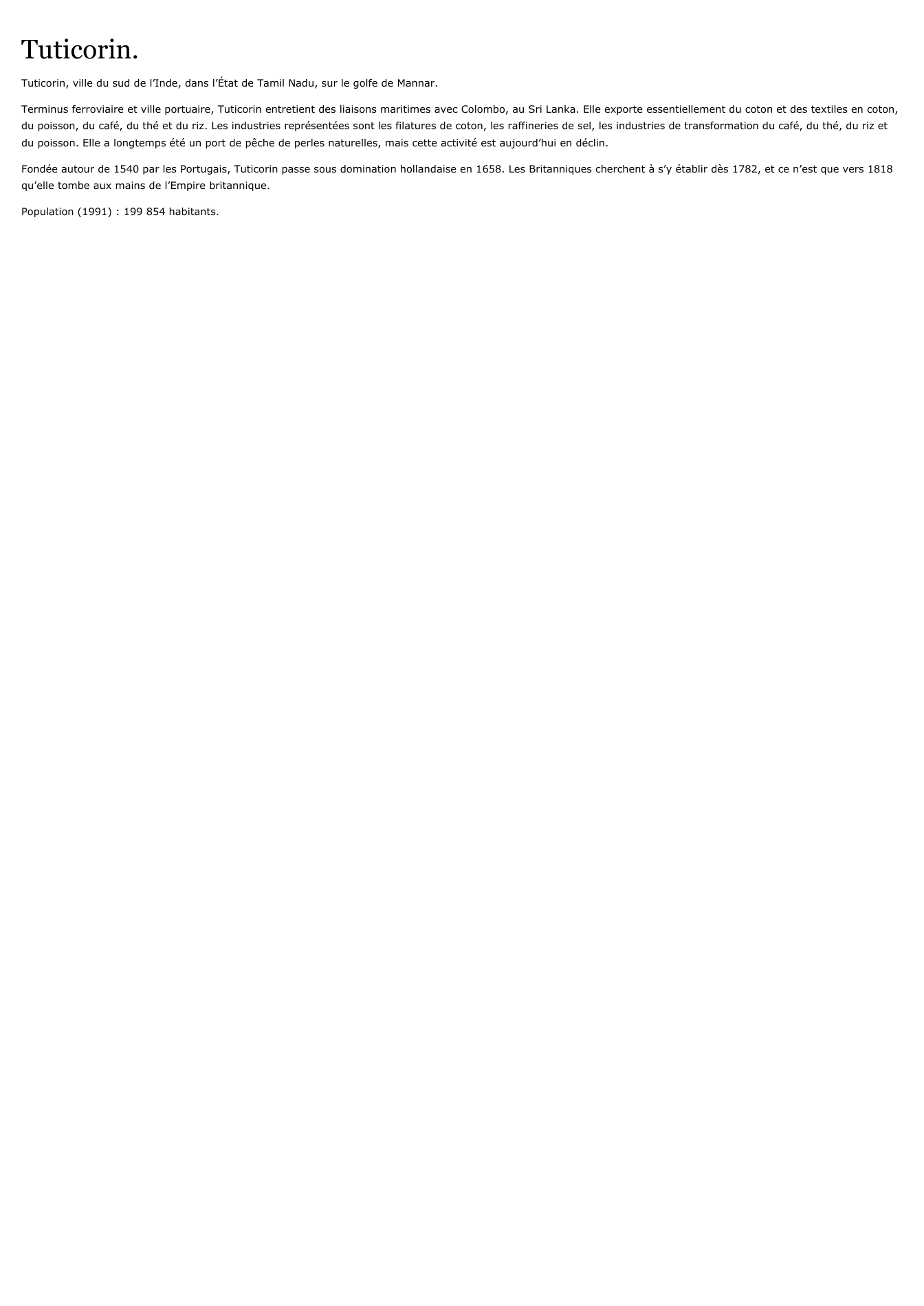 Prévisualisation du document Tuticorin.