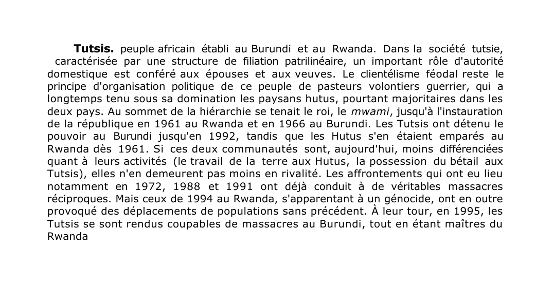 Prévisualisation du document Tutsis.