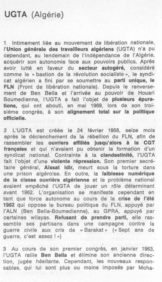 Prévisualisation du document UGTA (Algérie)