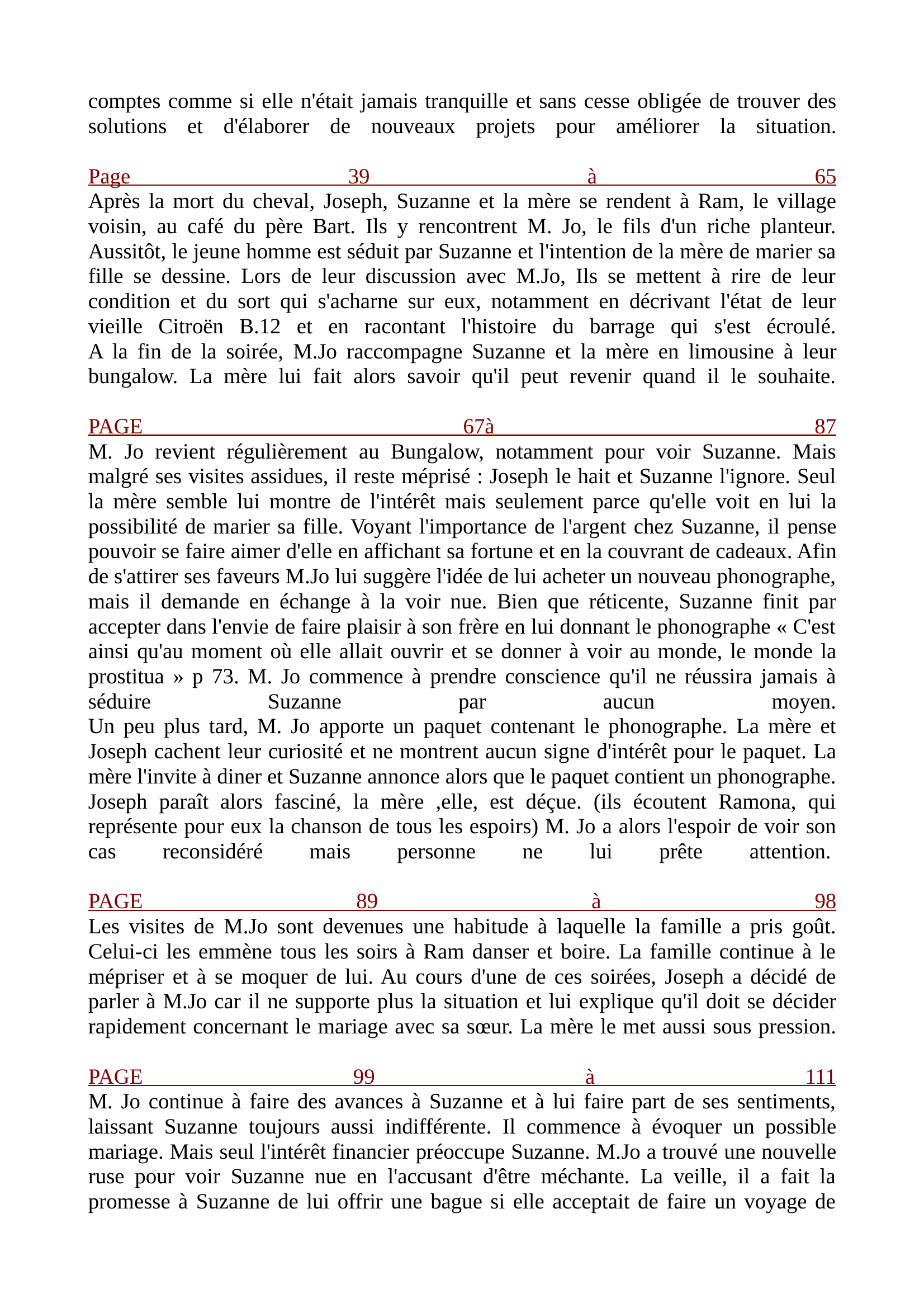 Prévisualisation du document Un barrage contre le Pacifique deDuras (résumé gratuit)