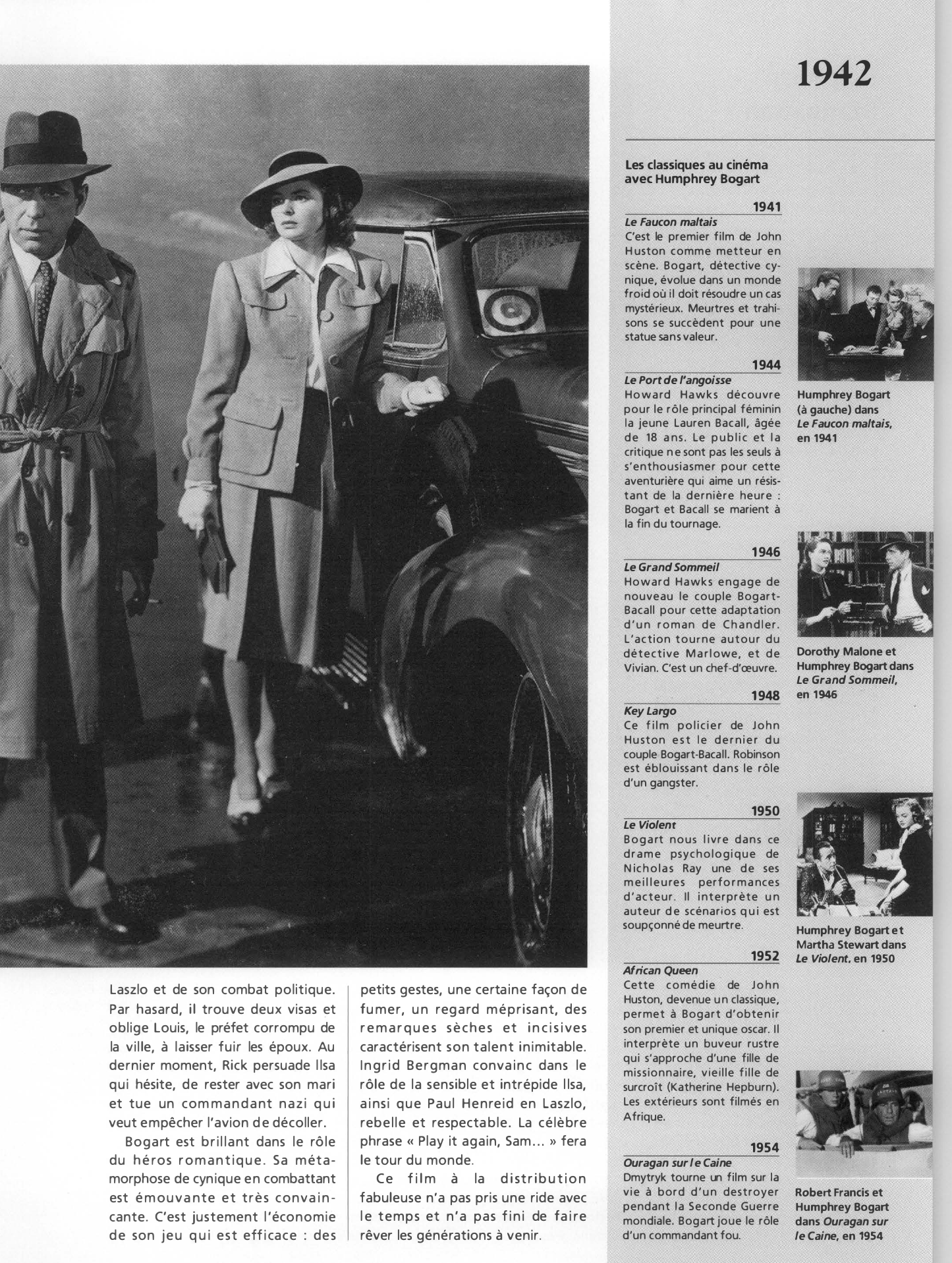 Prévisualisation du document Un classique :  Casablanca
