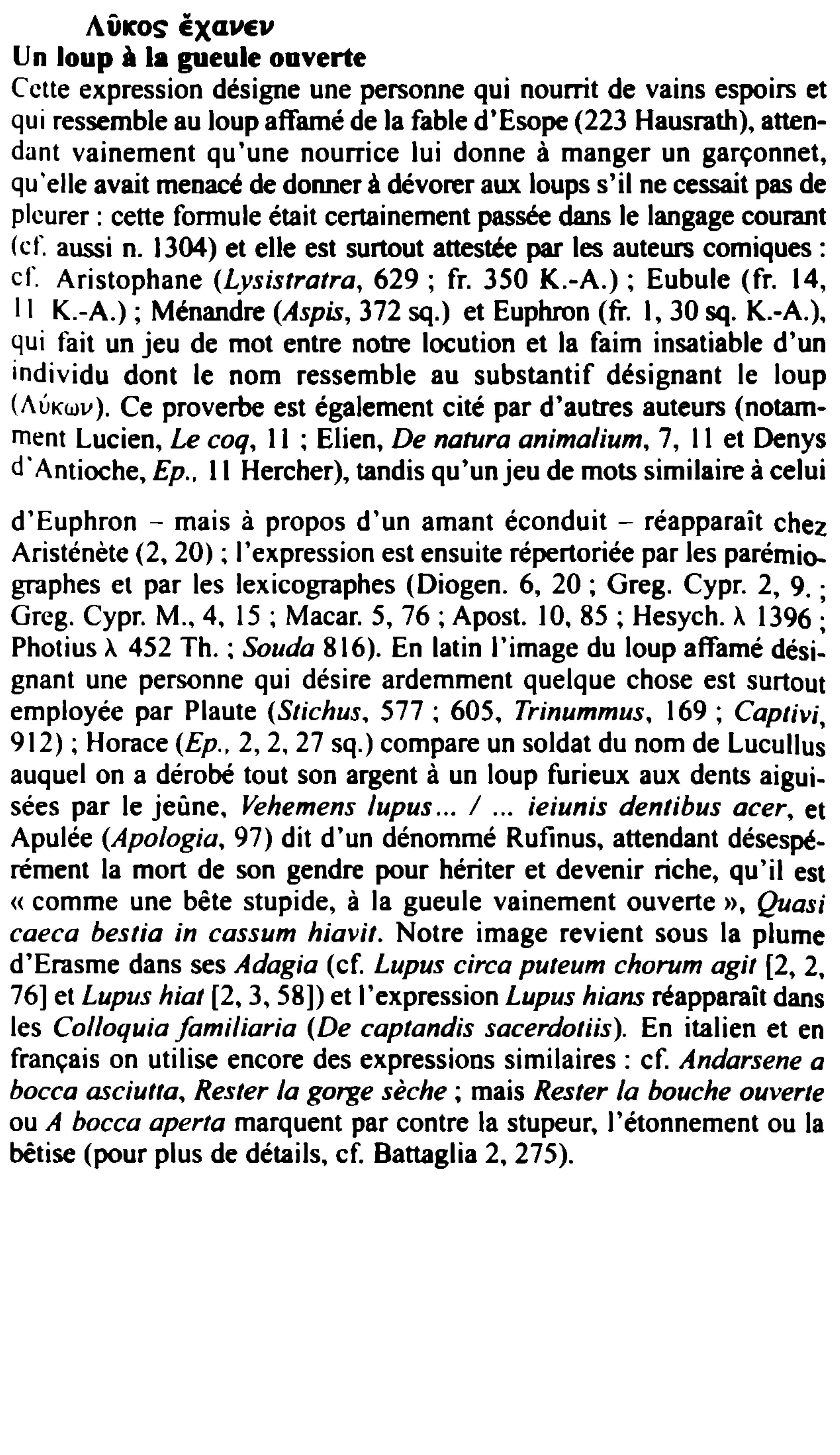 Prévisualisation du document Un loup à la gueule ouverte