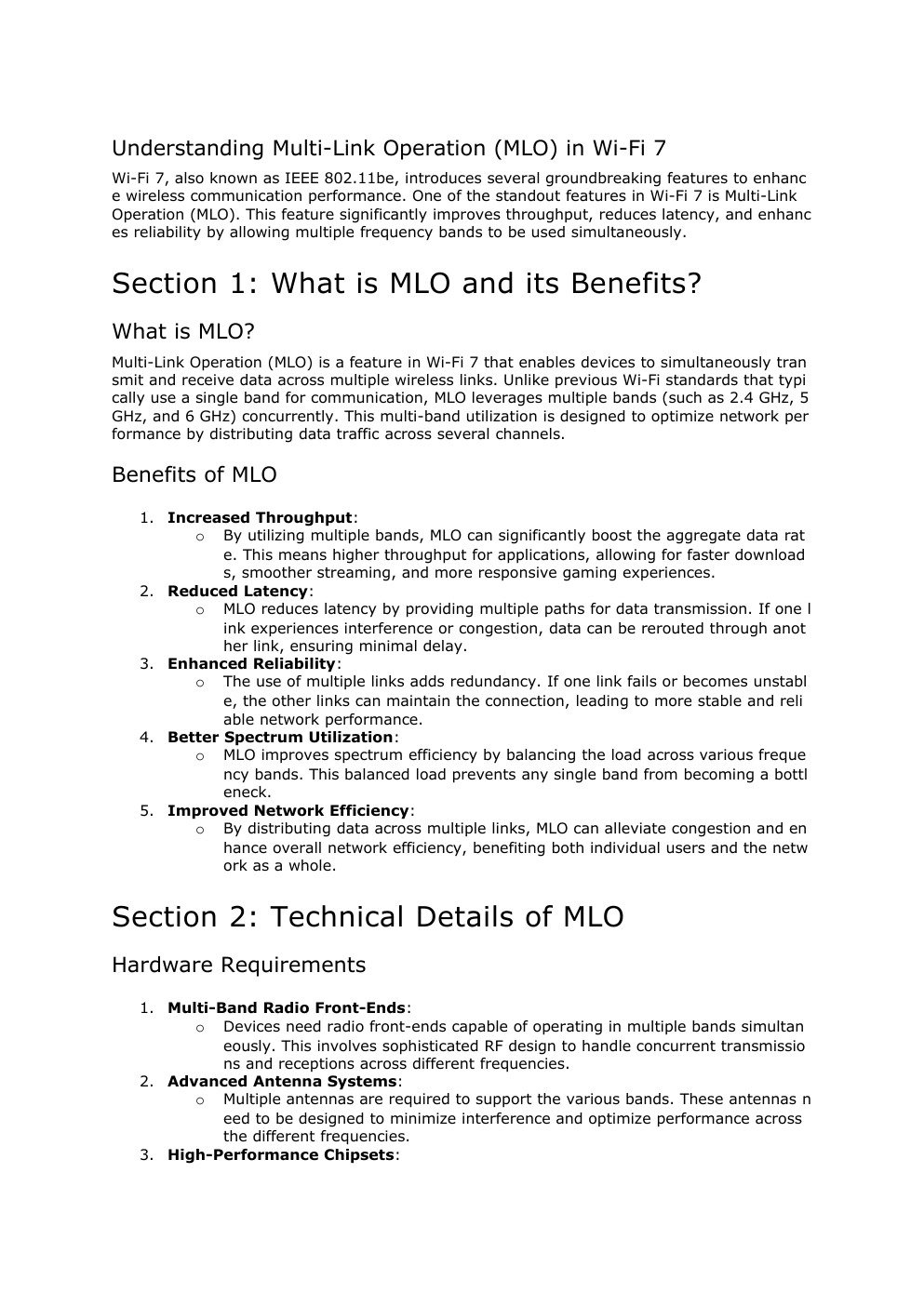 Prévisualisation du document Understanding Multi-Link Operation (MLO) in Wi-Fi 7