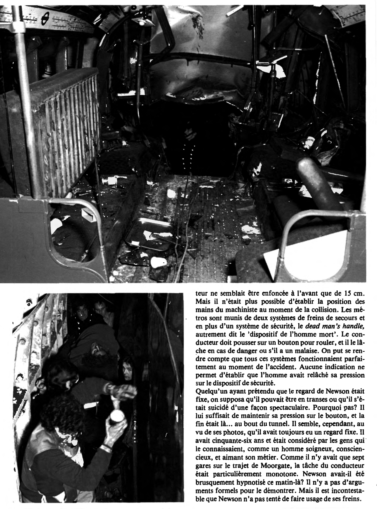 Prévisualisation du document Une catastrophe de métro, Londres, 1975 (histoire)
