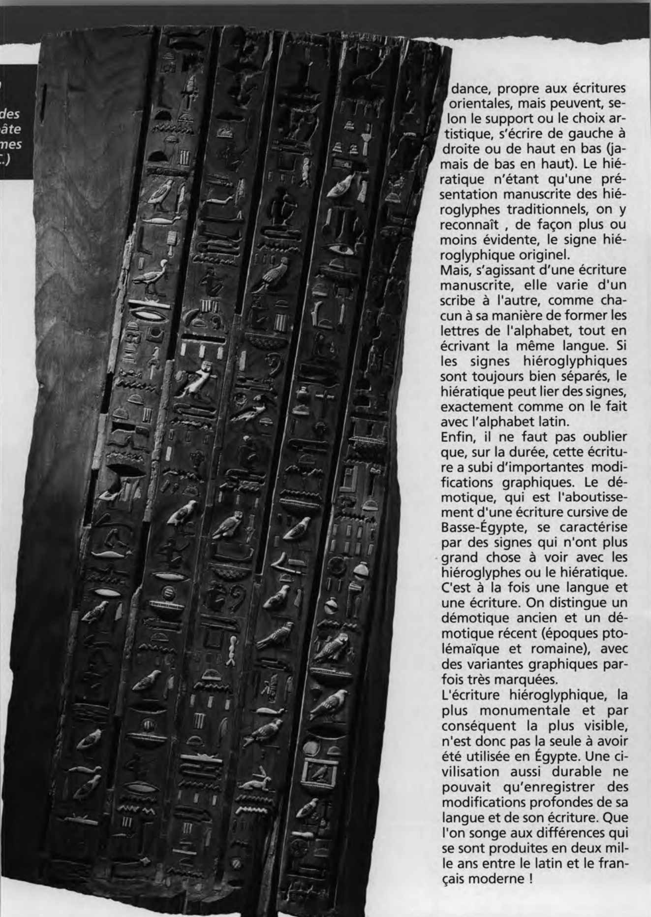 Prévisualisation du document Une Égypte, des écritures