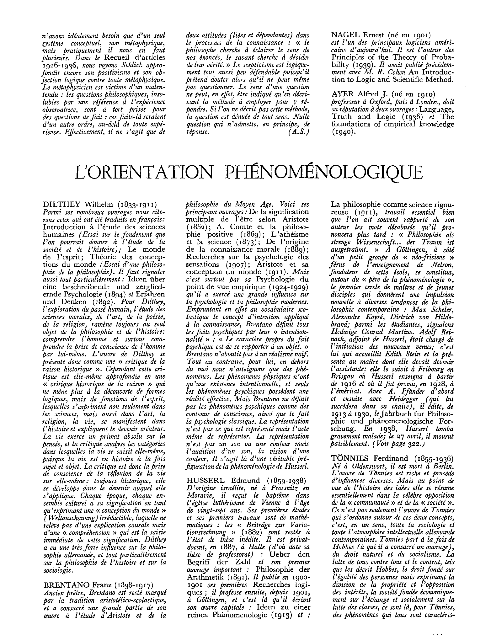 Prévisualisation du document une hiérarchie, distinguant les relations et les termes sur lesquels elles portent (Ueber Gegenstânde hôherer Ordnung, 1899; Ueber die Annahmen,
1902).