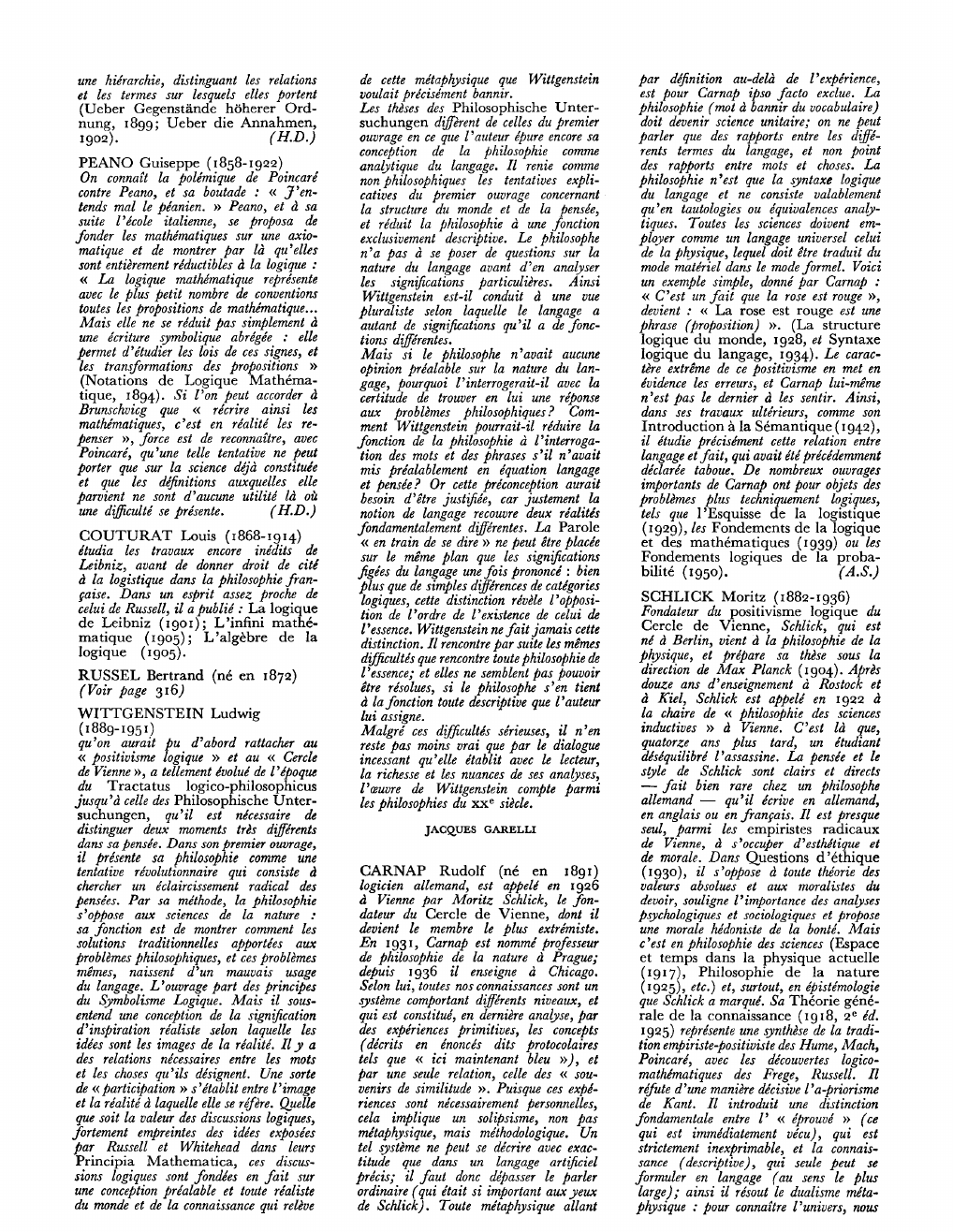 Prévisualisation du document une hiérarchie, distinguant les relations et les termes sur lesquels elles portent (Ueber Gegenstânde hôherer Ordnung, 1899; Ueber die Annahmen,1902).