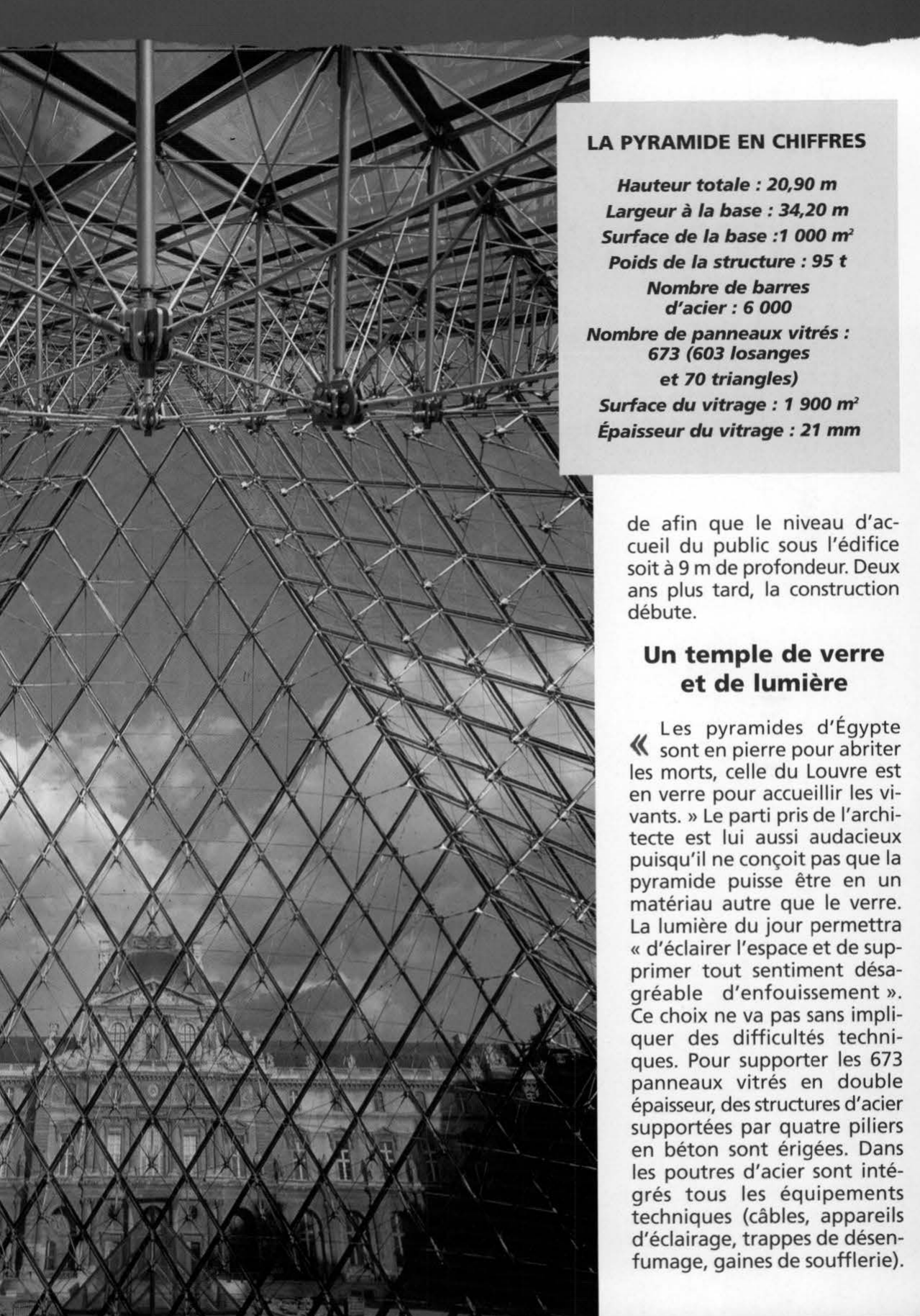 Prévisualisation du document Une pyramide au cœur du Louvre