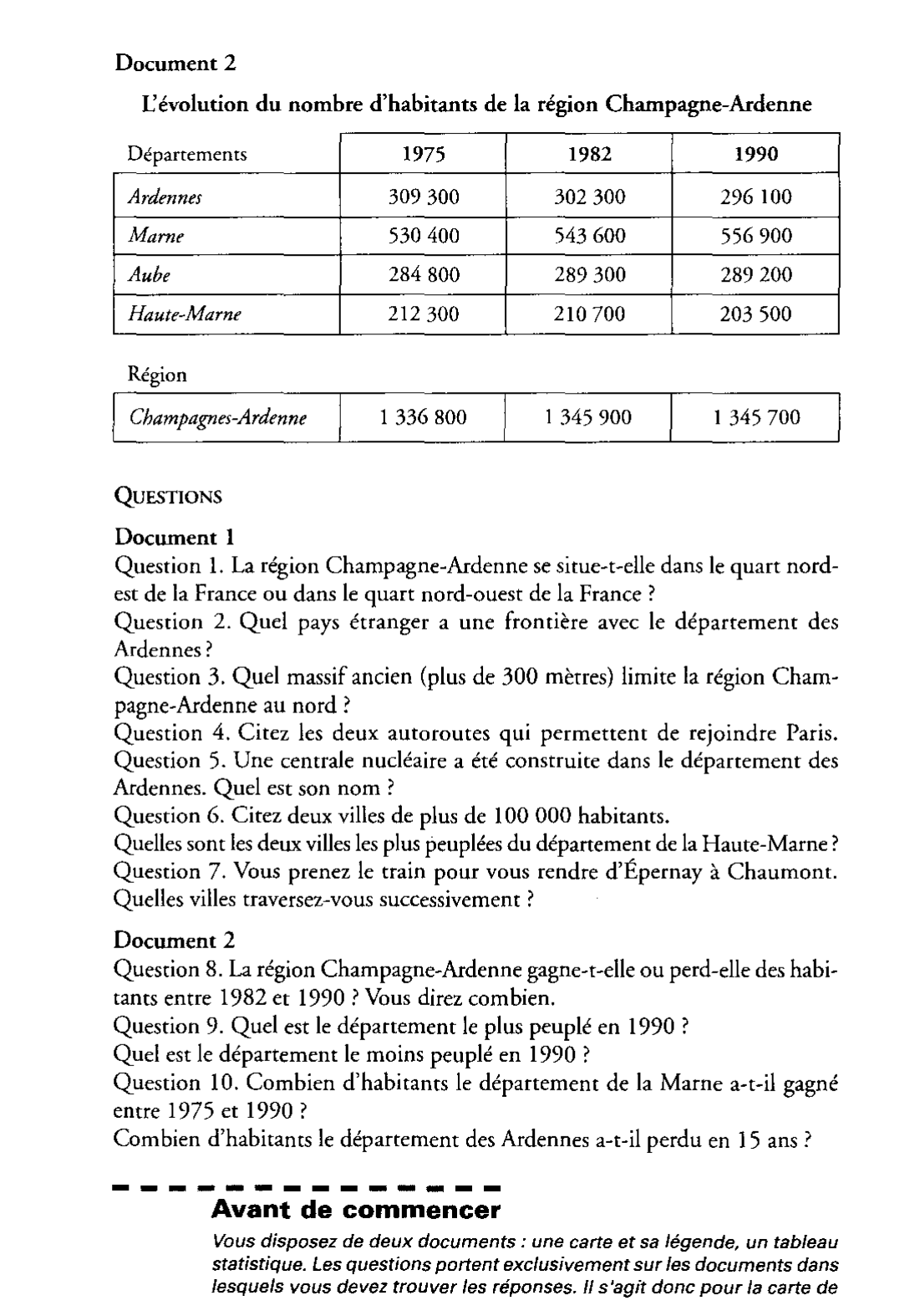 Prévisualisation du document Une région : Champagne-Ardenne