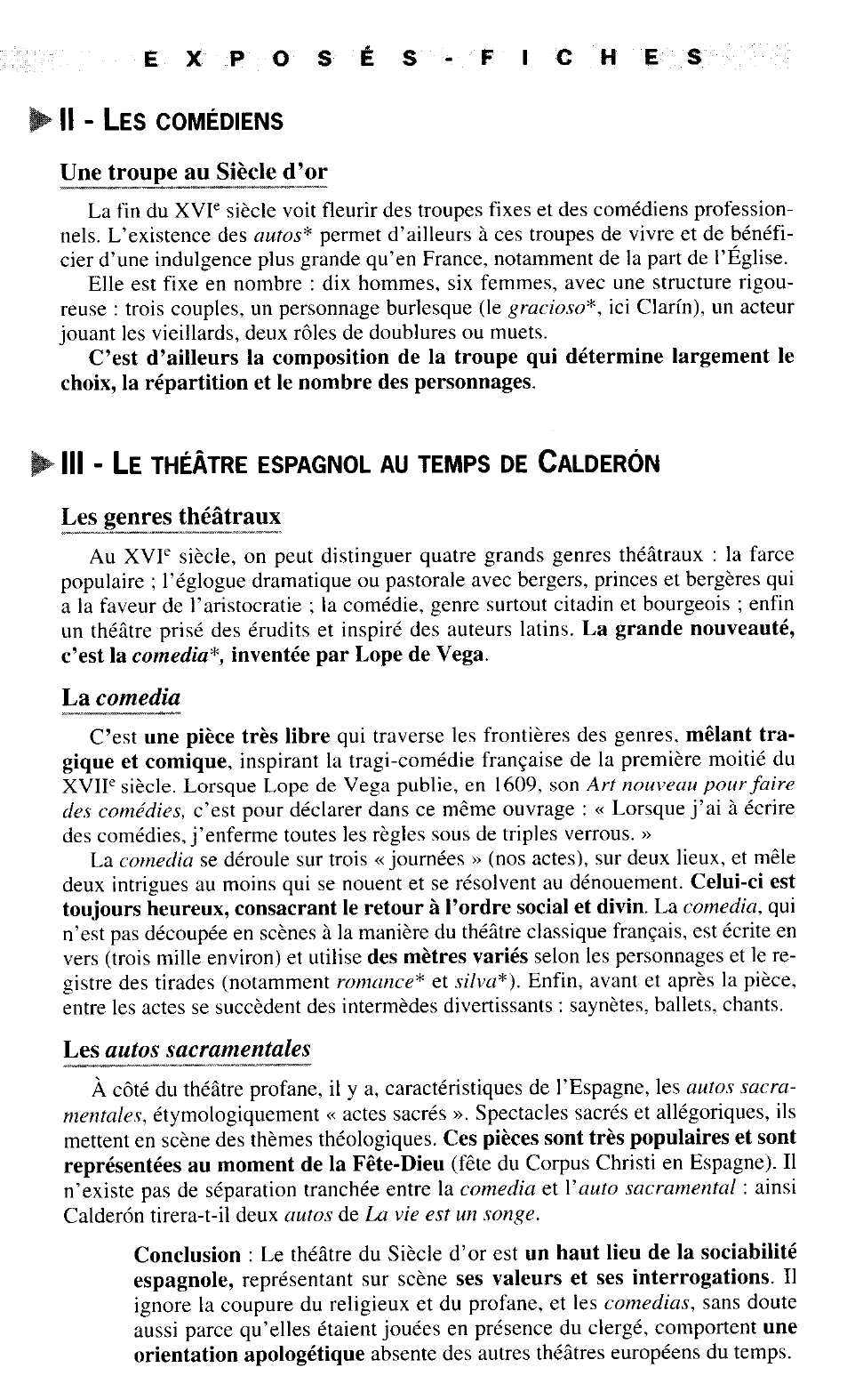 Prévisualisation du document Une représentation théâtrale  au temps de Calderon