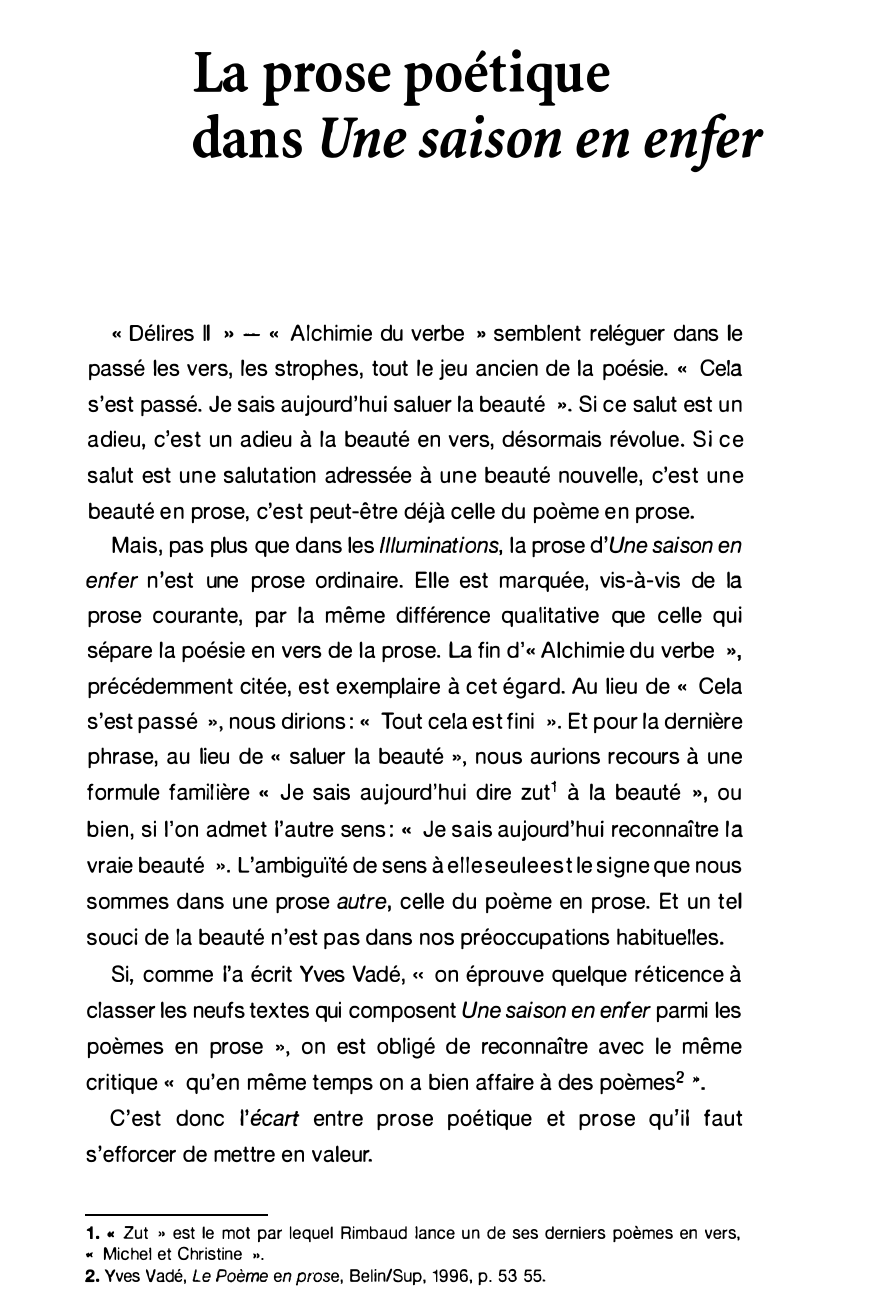 Prévisualisation du document Une saison en enfer [Arthur Rimbaud] - fiche de lecture.