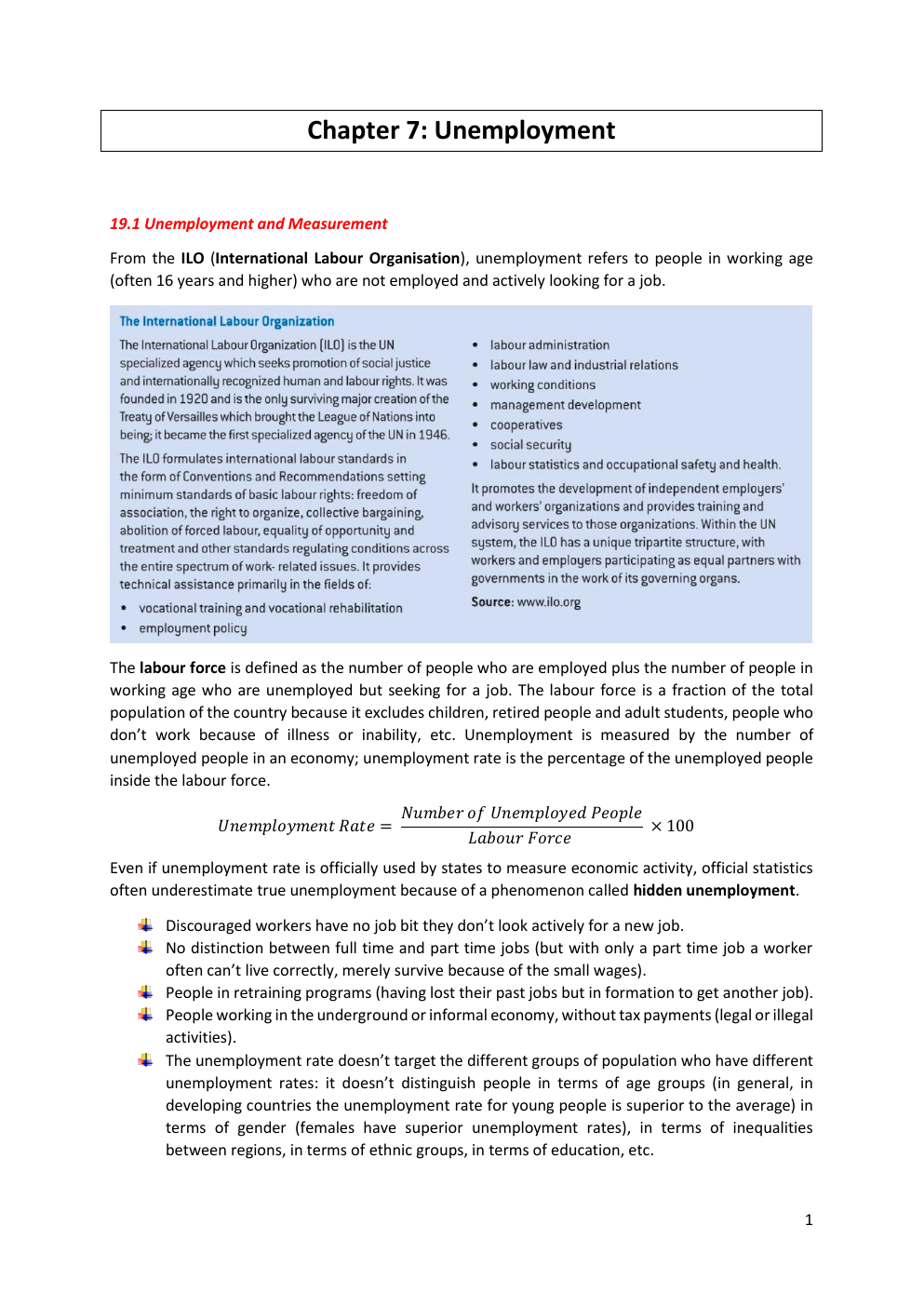 Prévisualisation du document Unemployment