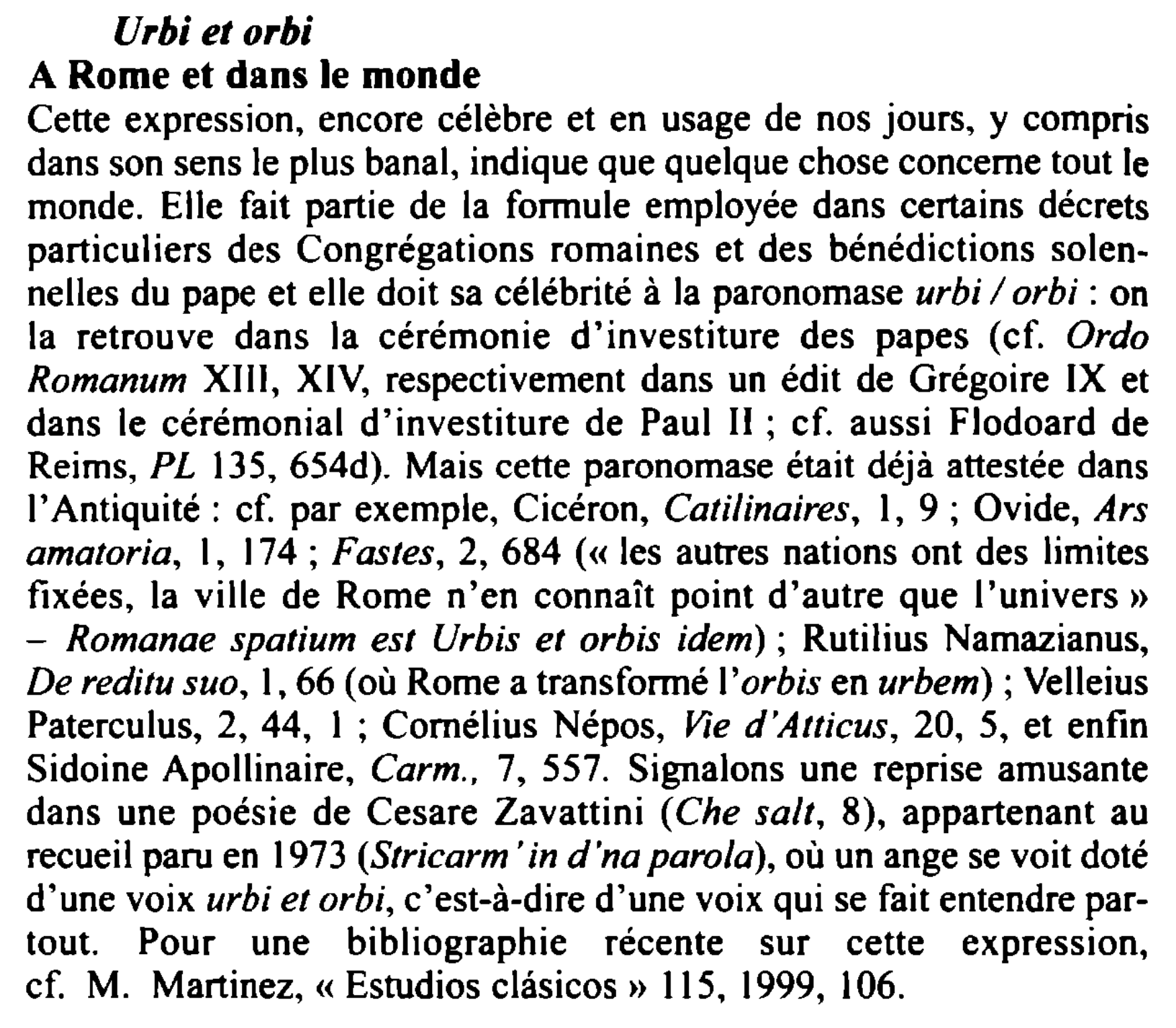 Prévisualisation du document Urbi et orbi