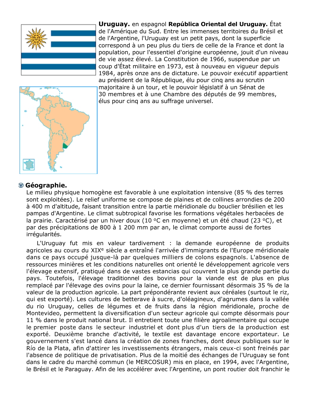 Prévisualisation du document Uruguay.