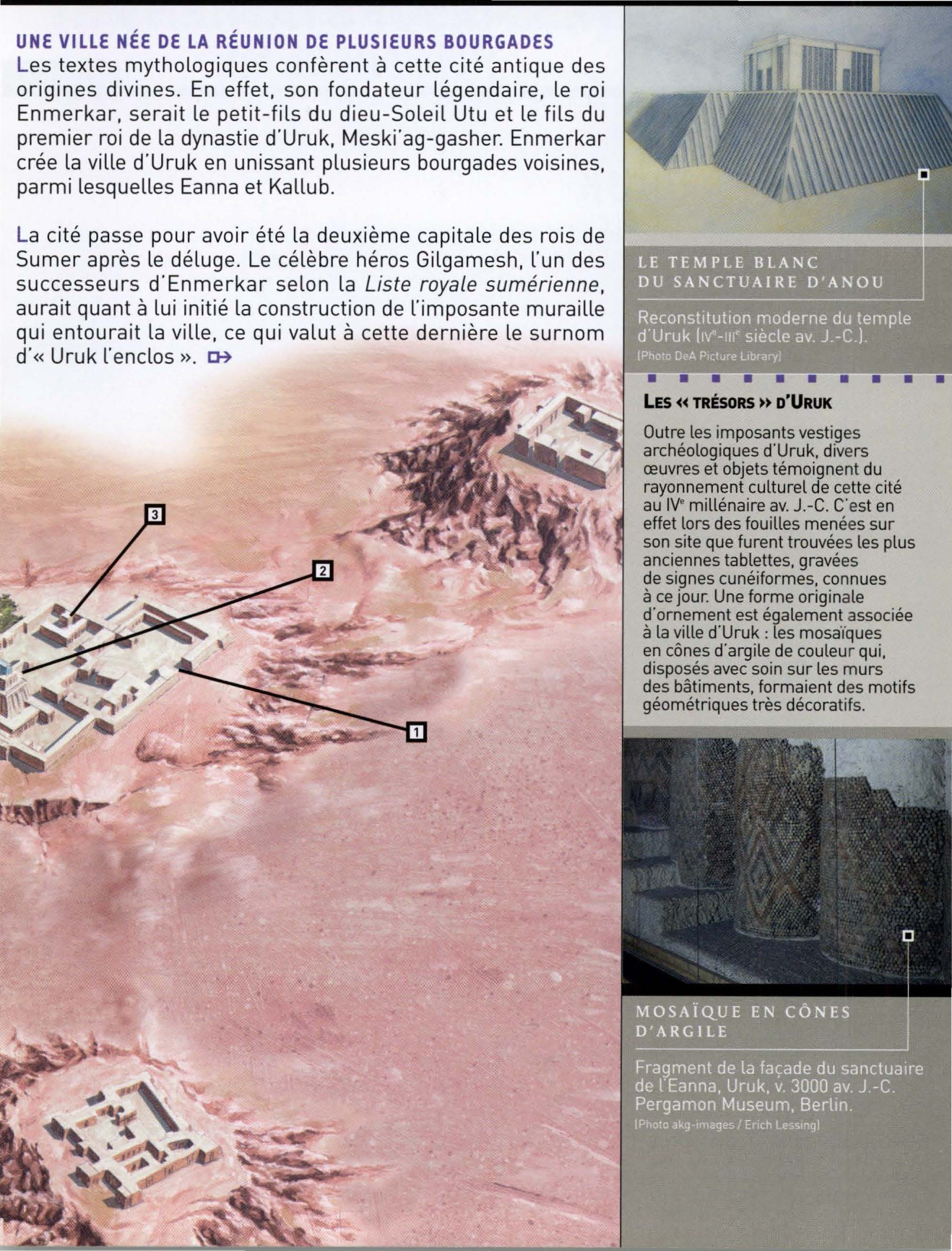 Prévisualisation du document URUK : Une cité-État fondée par Enmerkar, ceinte par Gilgamesh