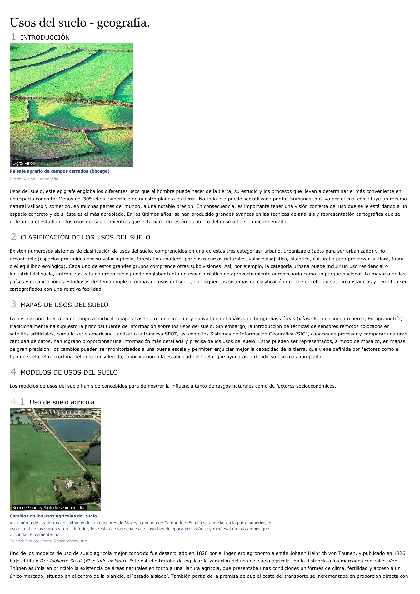 Prévisualisation du document Usos del suelo - geografía.