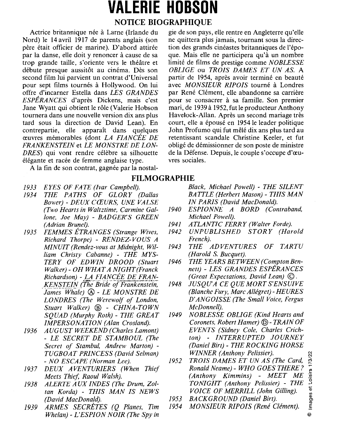 Prévisualisation du document VALERIE HOBSON