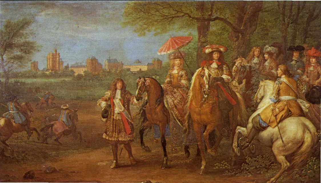 Prévisualisation du document VAN DER MEULEN
Adam Frans:
Le Roi et la reine
de passage
à Vincennes.