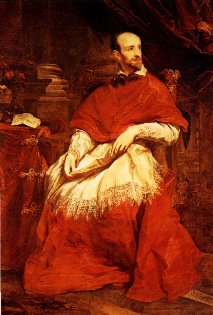 Prévisualisation du document VAN DYCK Anthonis Portrait du cardinal Guido Bentivoglio (analyse du tableau).