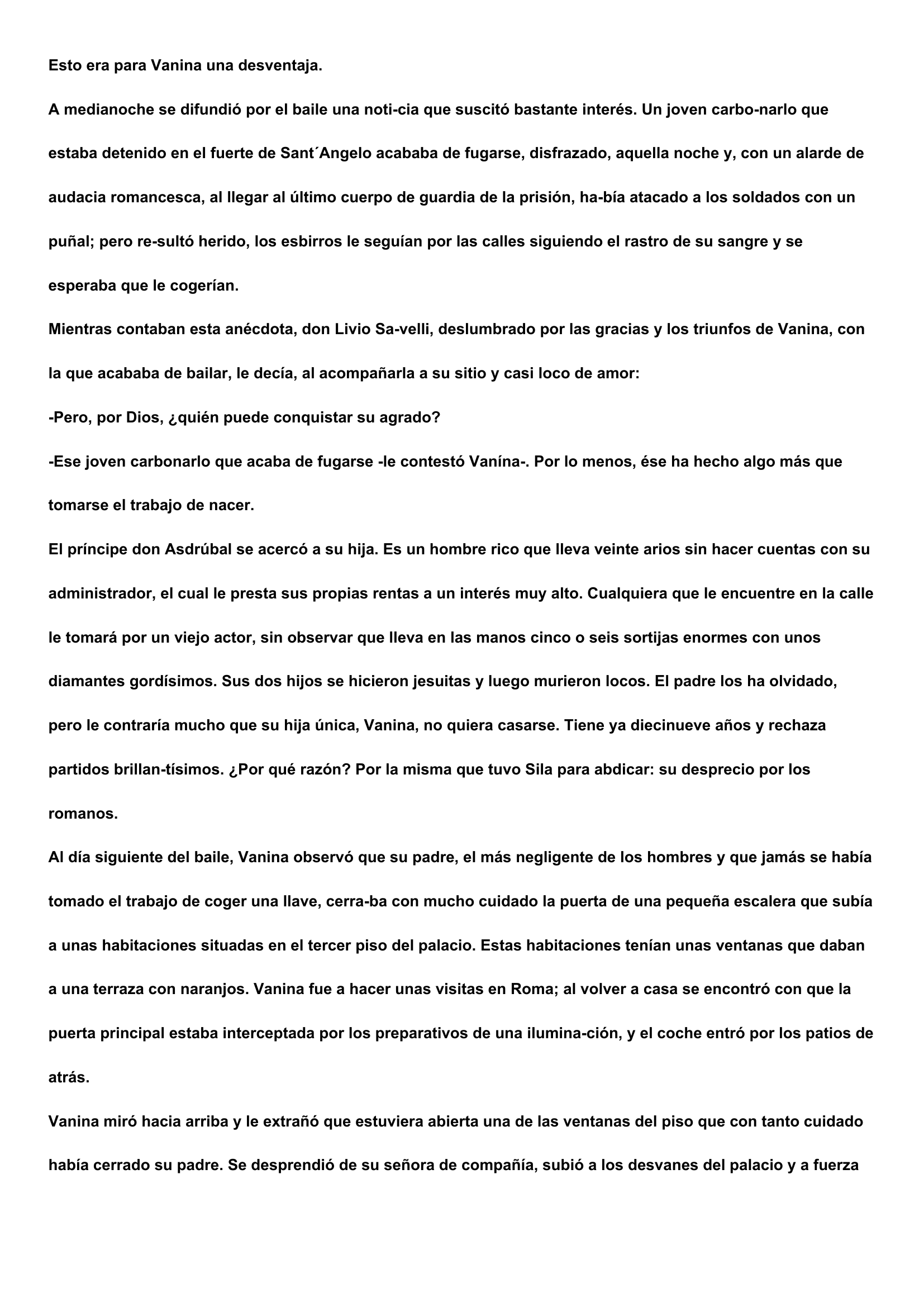 Prévisualisation du document Vanina Vanini (espagnol)