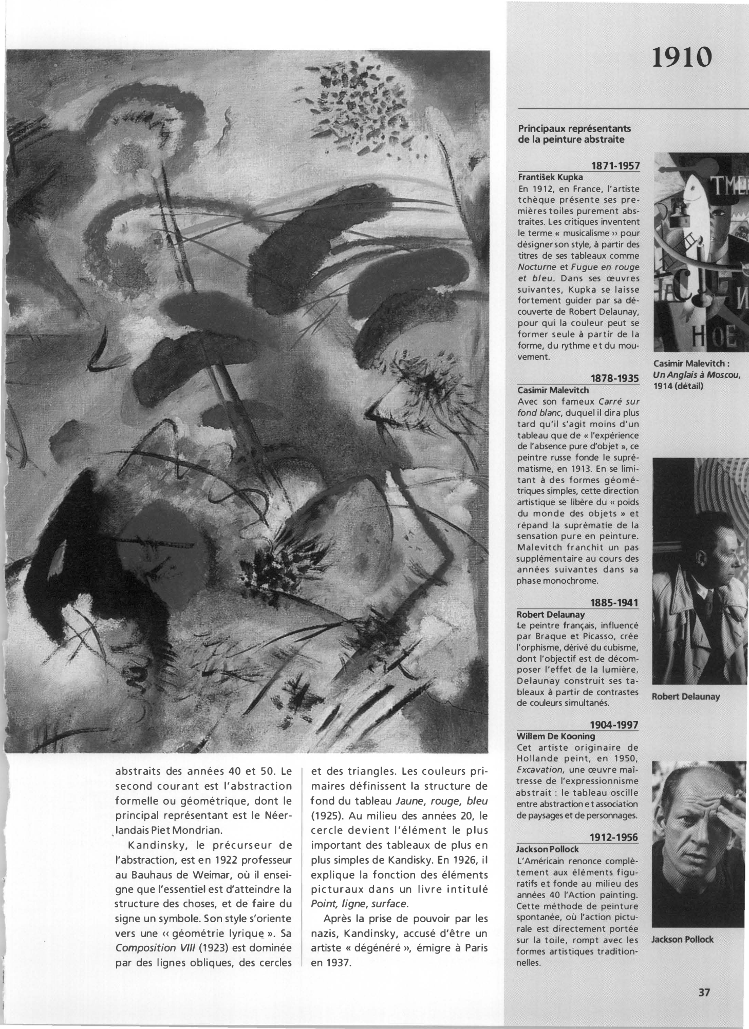 Prévisualisation du document Vassili Kandinsky : l'art sans objet