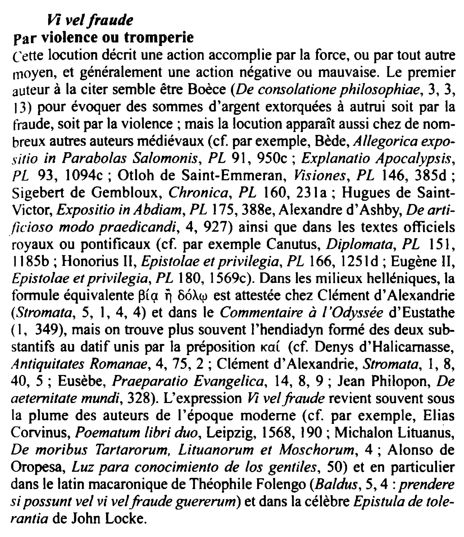 Prévisualisation du document velfraude
par violence ou tromperie
(~ette locution décrit une action accomplie par la force, ou par tout autre
1noyen, et...