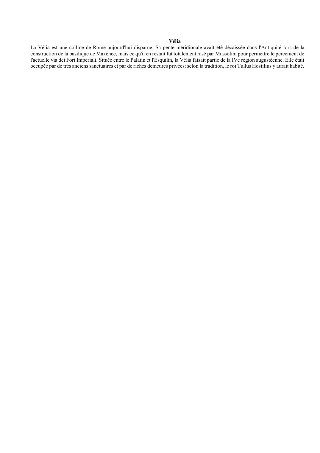 Prévisualisation du document Vélia