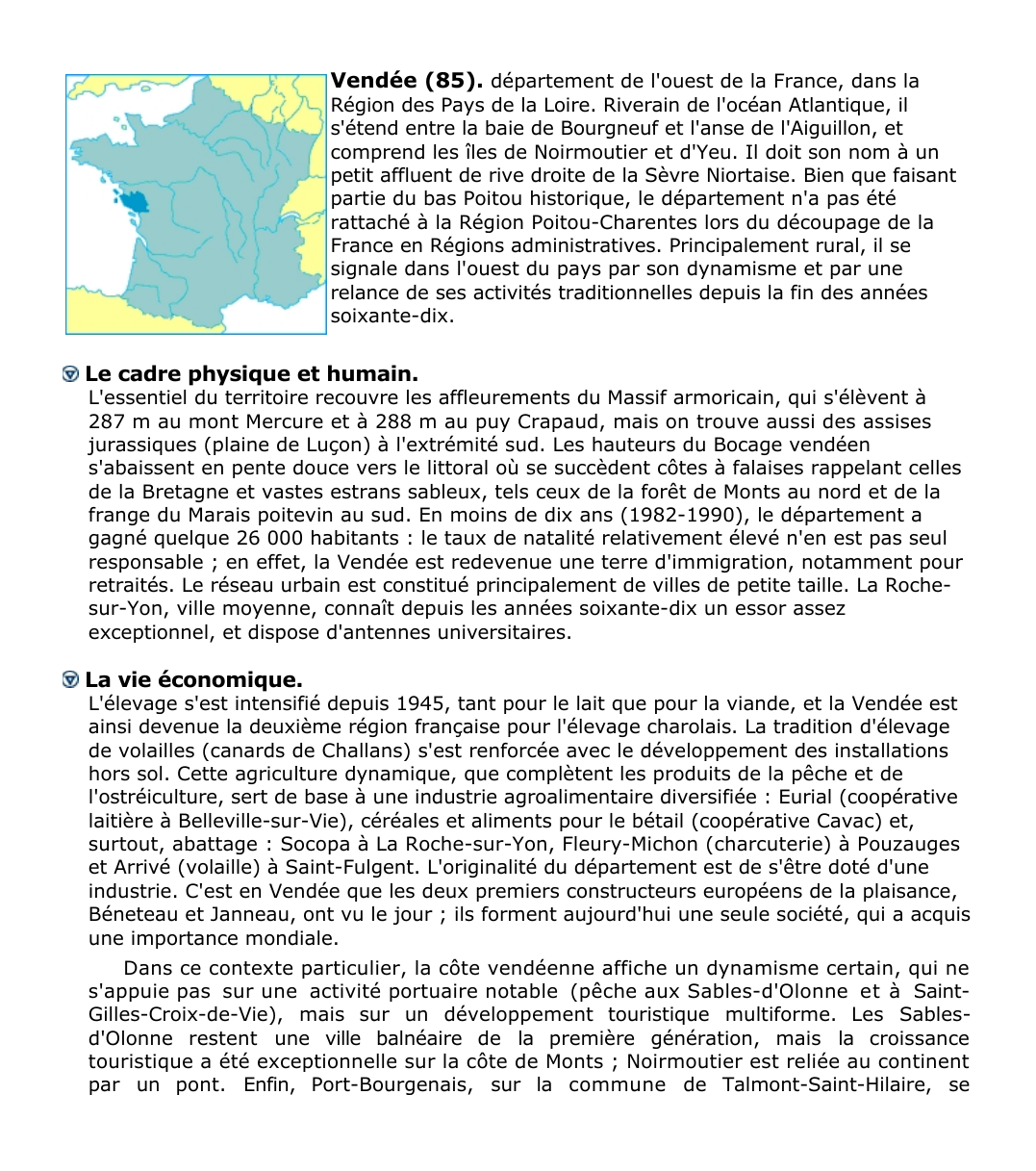 Prévisualisation du document Vendée (85).