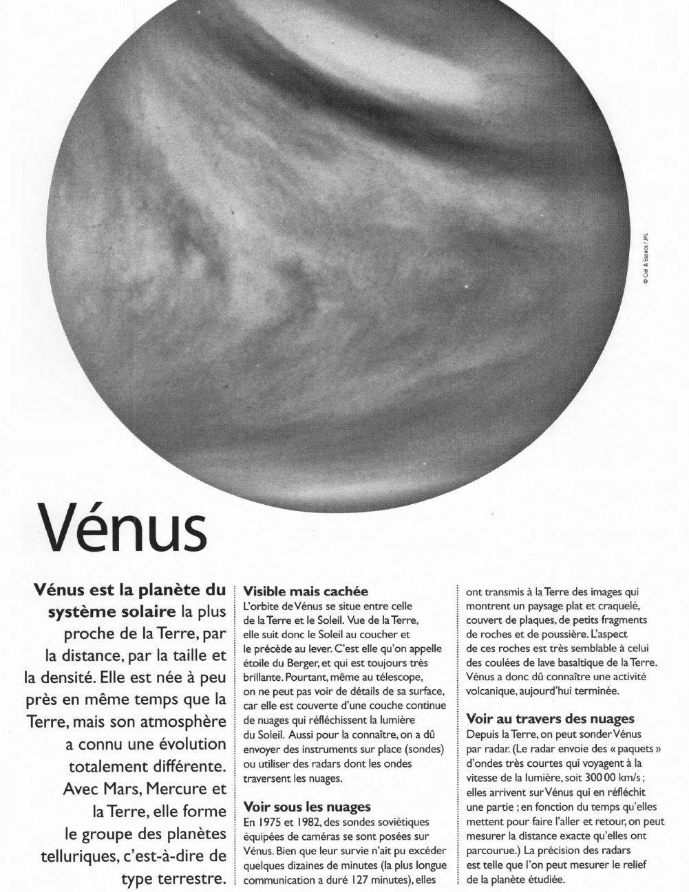 Prévisualisation du document Vénus