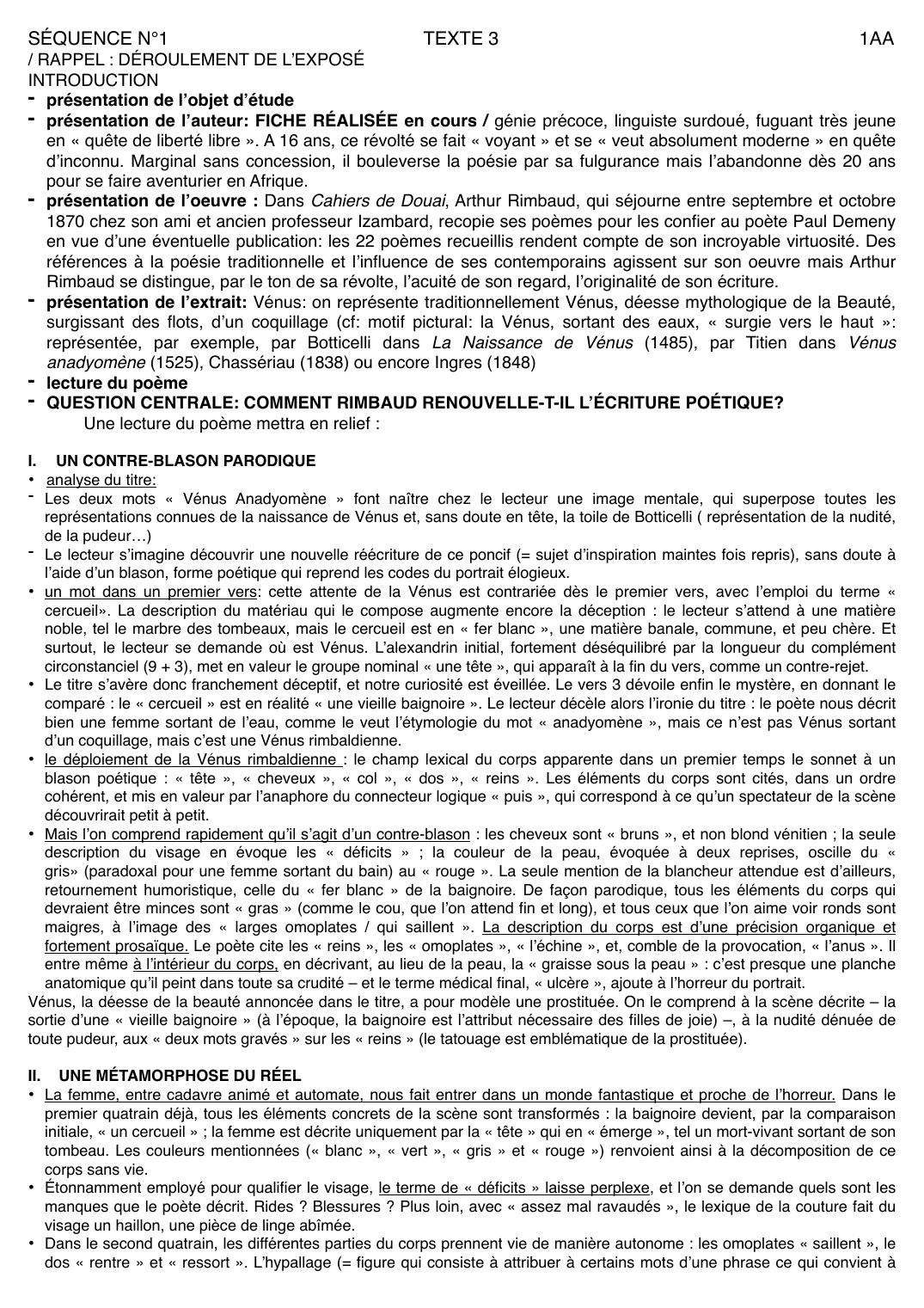 Prévisualisation du document « Vénus Anadyomène »