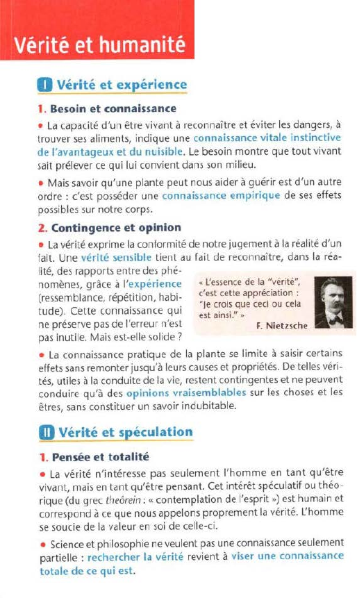 Prévisualisation du document Vérité et humanité