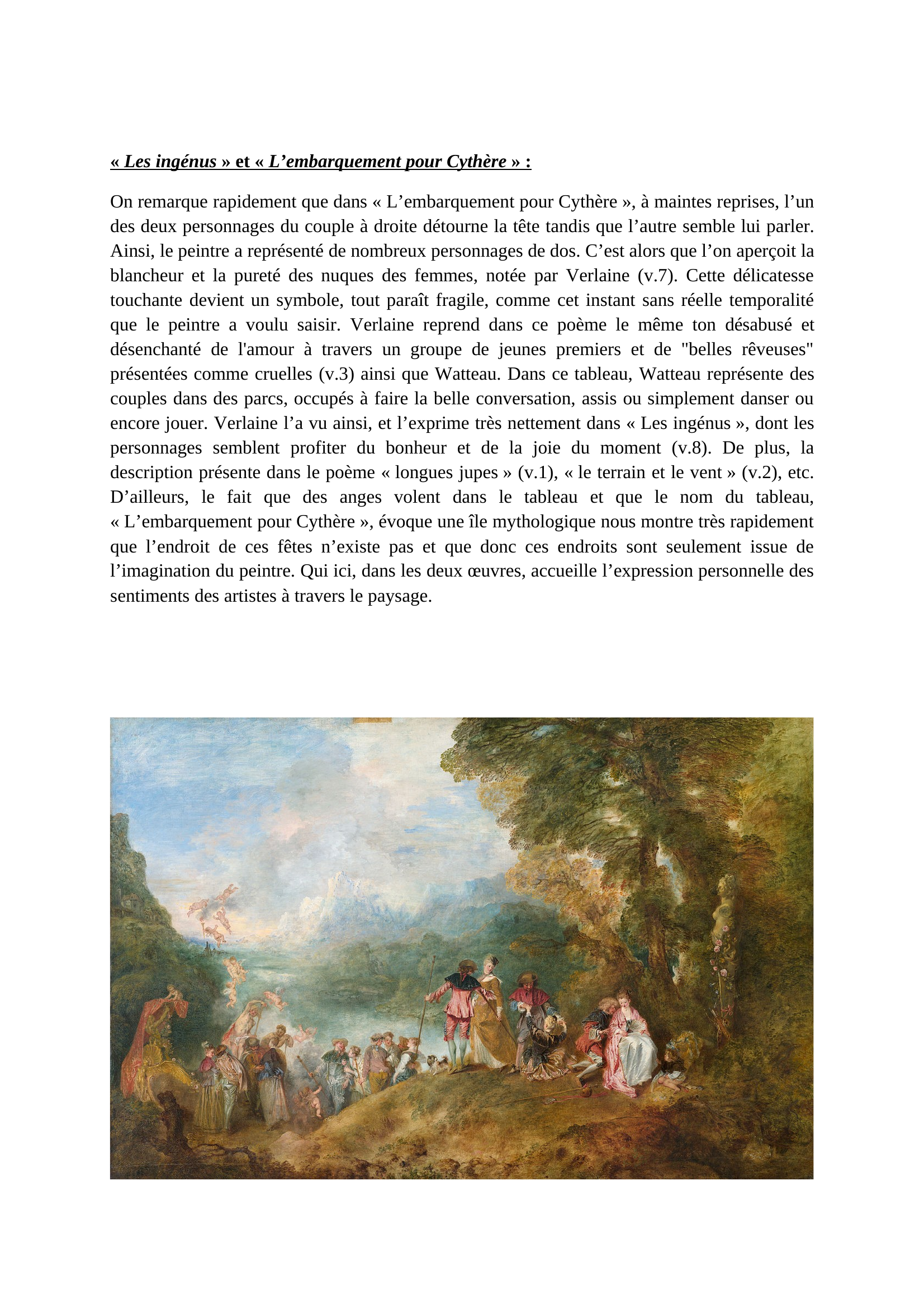 Prévisualisation du document Verlaine et Watteau