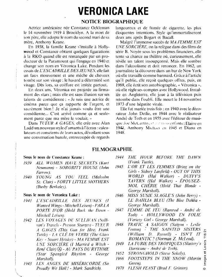 Prévisualisation du document VERONICA LAKE