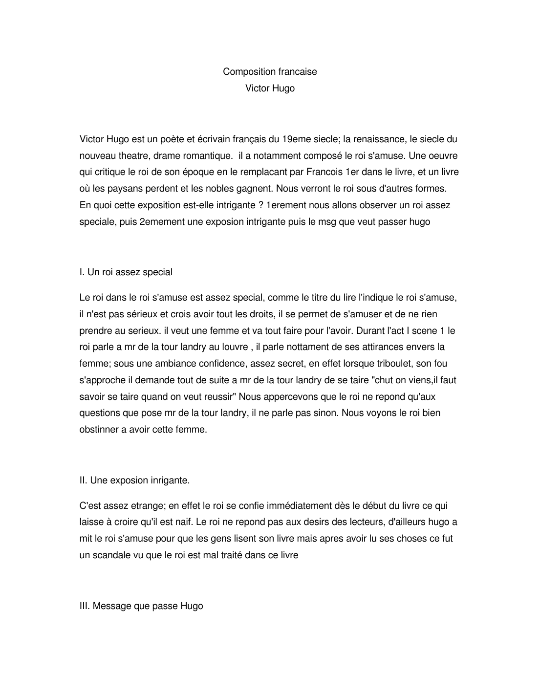 Prévisualisation du document Victor Hugo
