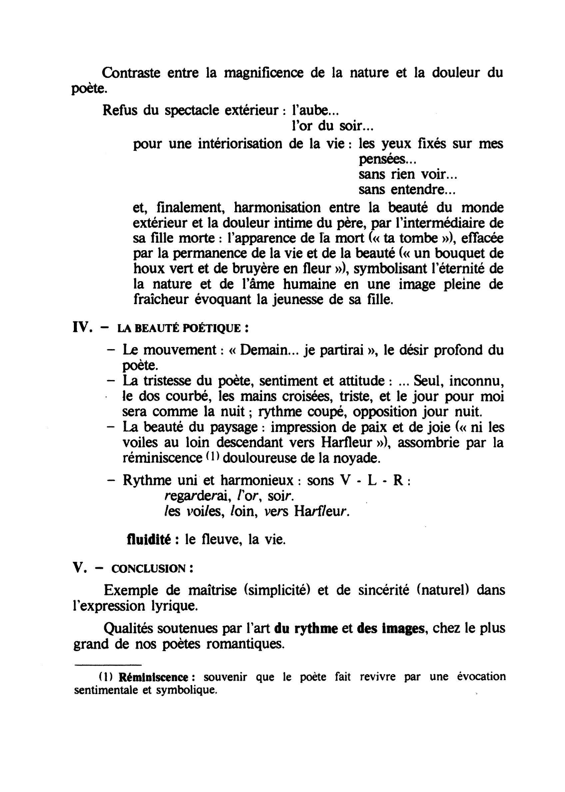 Prévisualisation du document VICTOR HUGO (1802-1885) DEMAIN, DÈS L'AUBE ...
