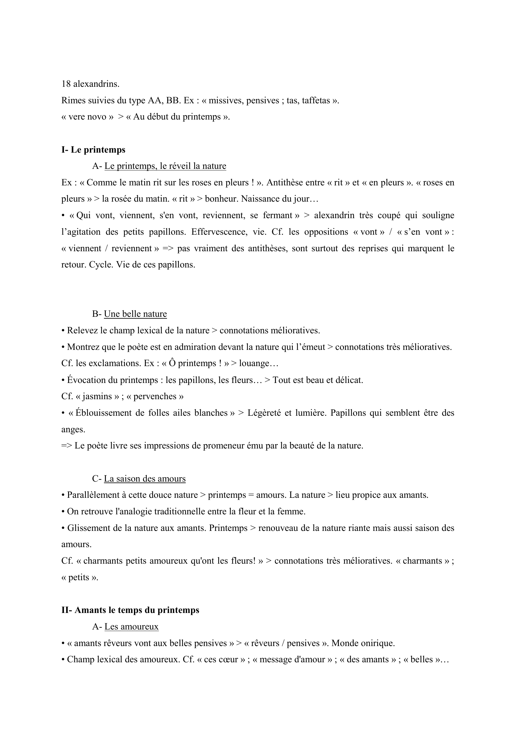 Prévisualisation du document Victor Hugo, Les Contemplations, Aurore, « Vere Novo ». Commentaire composé