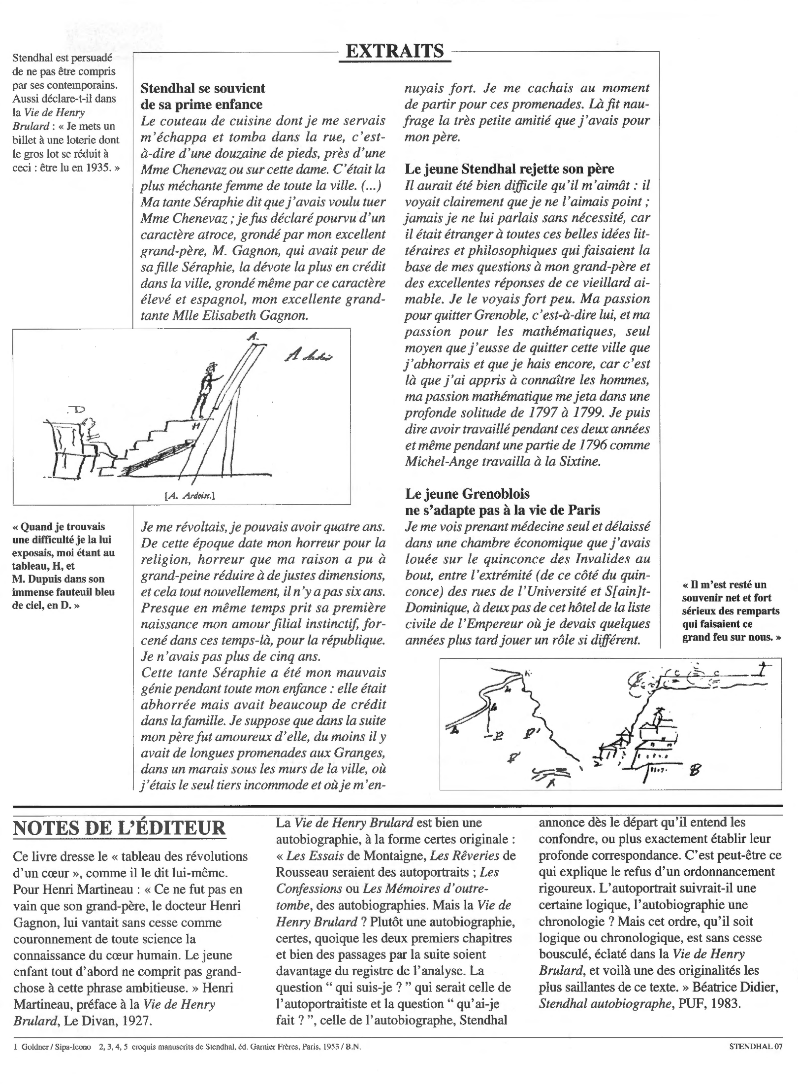 Prévisualisation du document Vie de Henri Brulard