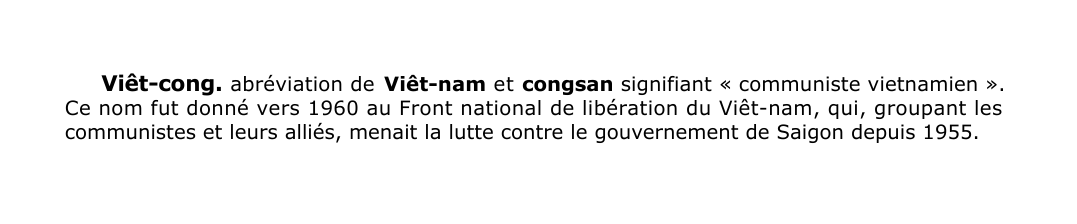 Prévisualisation du document Viêt-cong.