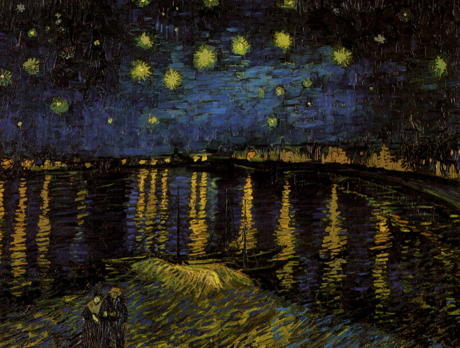 Prévisualisation du document Vincent VAN GOGH:
LA NUIT ÉTOILÉE.