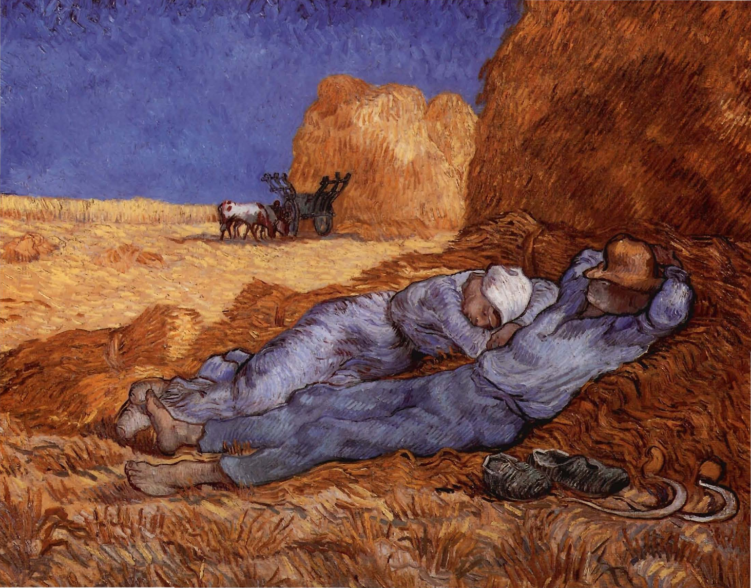 Prévisualisation du document Vincent VAN GOGH:
LA SIESTE.