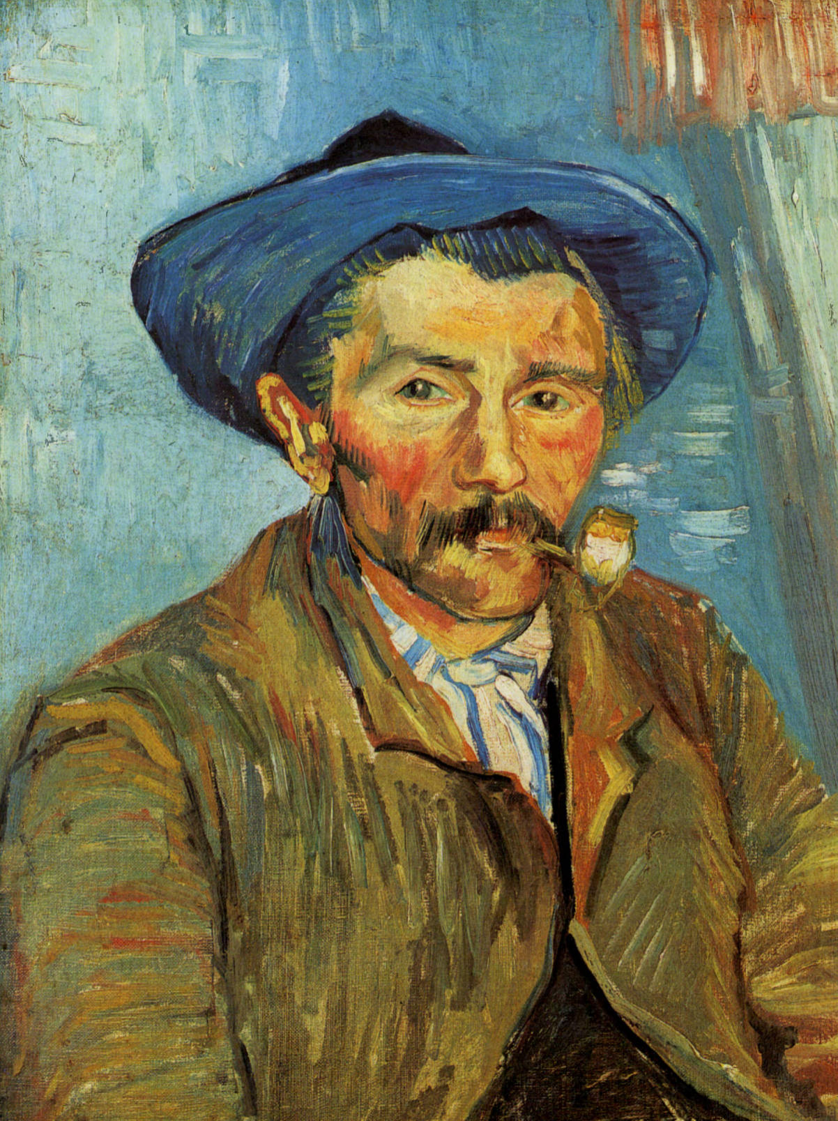 Prévisualisation du document Vincent VAN GOGH:
L'HOMME A LA PIPE.